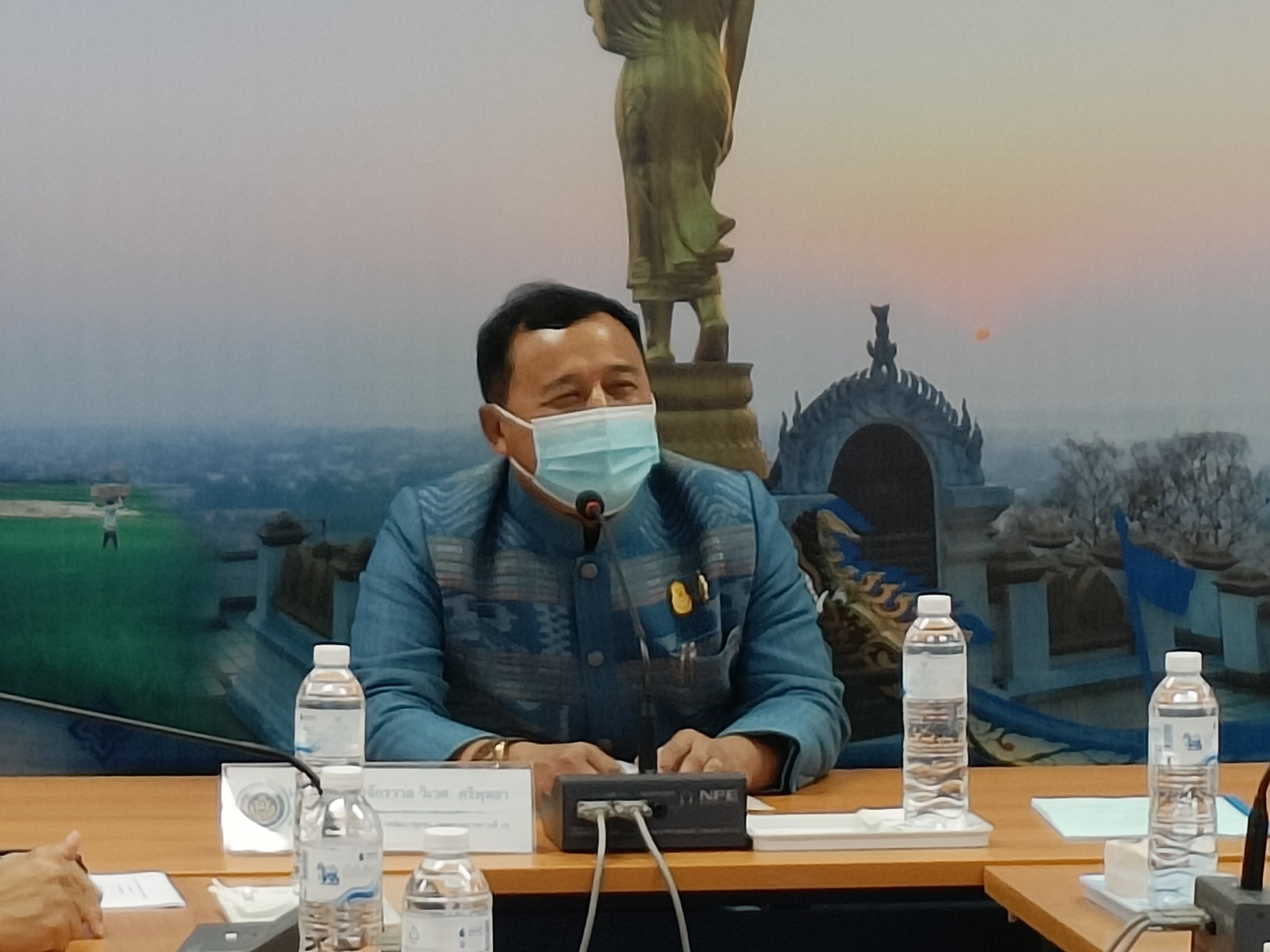 หัวหน้าผู้ตรวจราชการกรมการพัฒนาชุมชน ลงพื้นที่ติดตามงานในพื้นที่จังหวัดน่าน