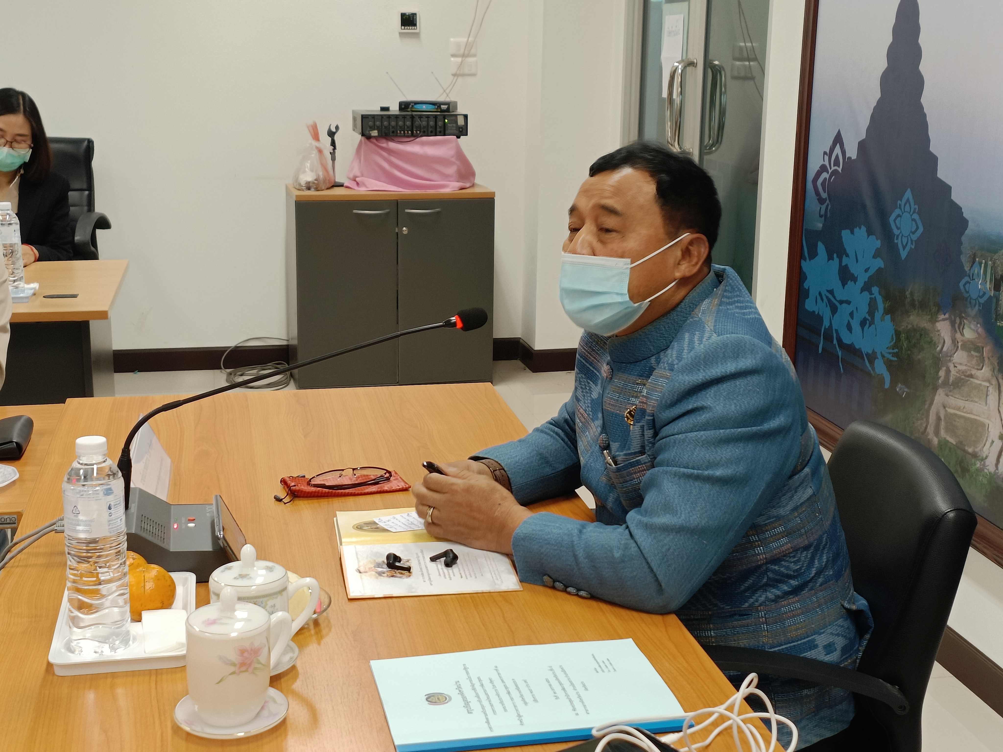 หัวหน้าผู้ตรวจราชการกรมการพัฒนาชุมชน ลงพื้นที่ติดตามงานในพื้นที่จังหวัดน่าน