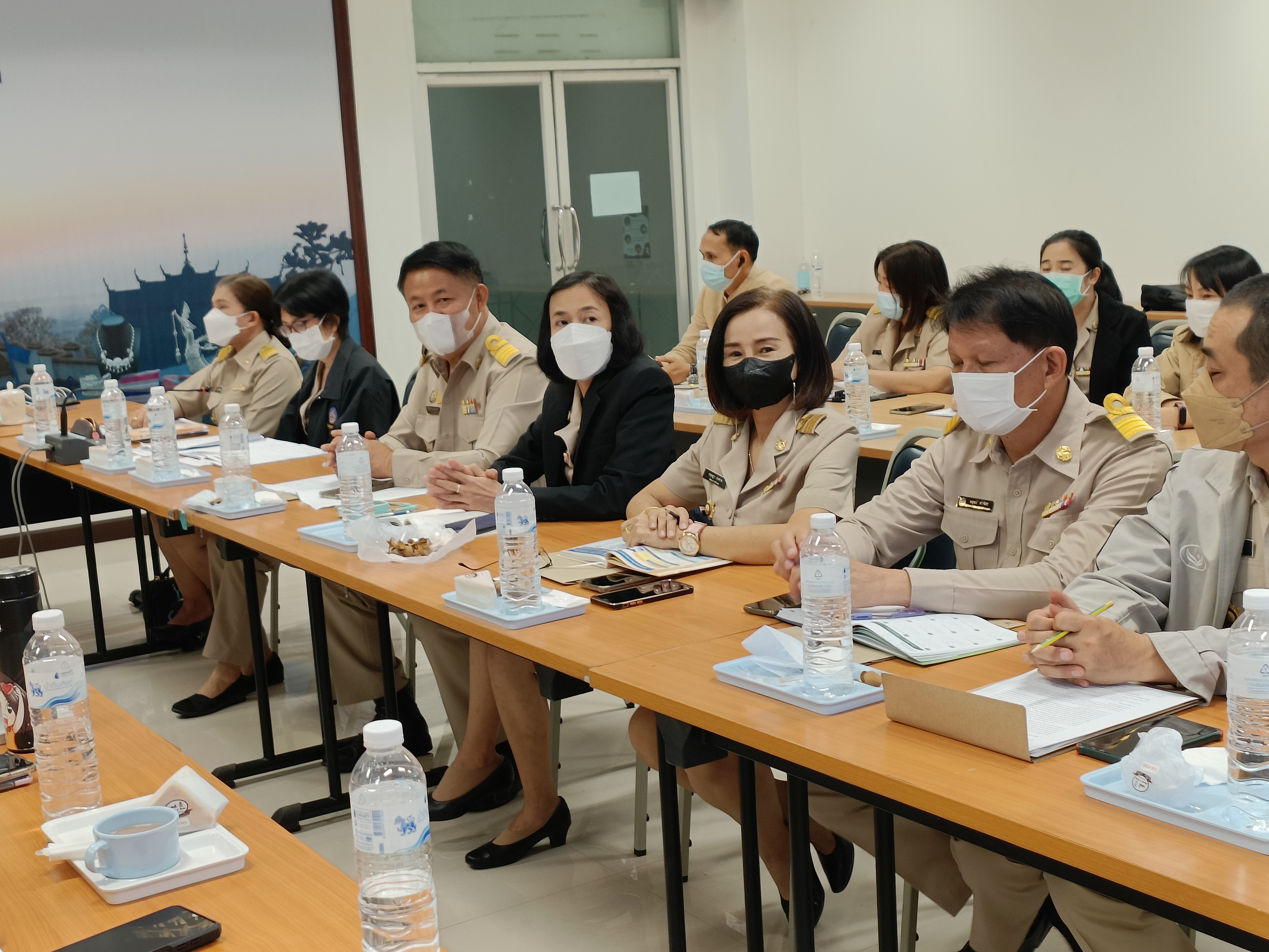 หัวหน้าผู้ตรวจราชการกรมการพัฒนาชุมชน ลงพื้นที่ติดตามงานในพื้นที่จังหวัดน่าน