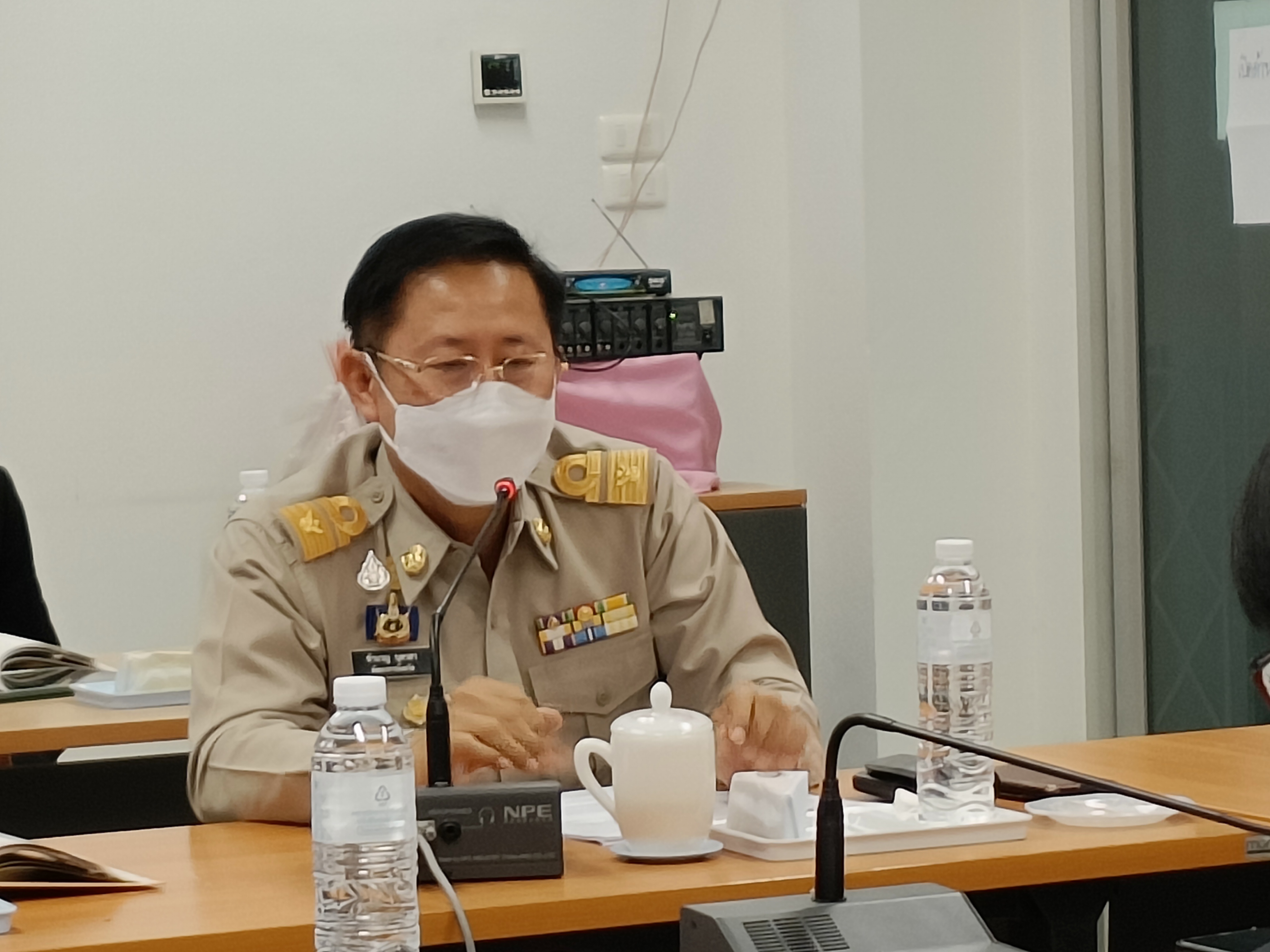 หัวหน้าผู้ตรวจราชการกรมการพัฒนาชุมชน ลงพื้นที่ติดตามงานในพื้นที่จังหวัดน่าน