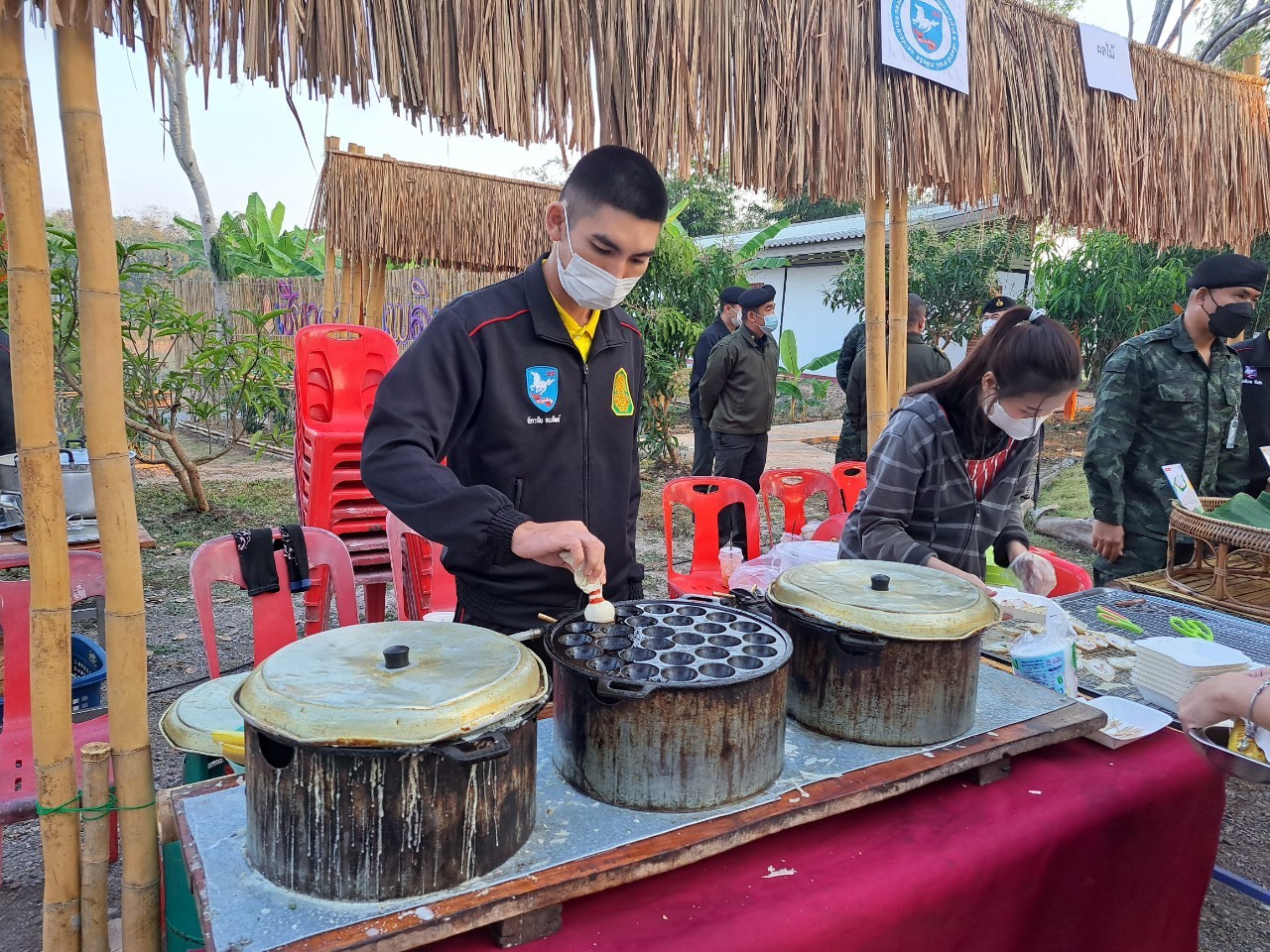 ร่วมกิจกรรมสภากาแฟจังหวัดน่าน ประจำเดือน มกราคม 2566 เพื่อหารือข้อราชการบรรยากาศยามเช้า ณ โครงการทหารพันธุ์ดีน่าน