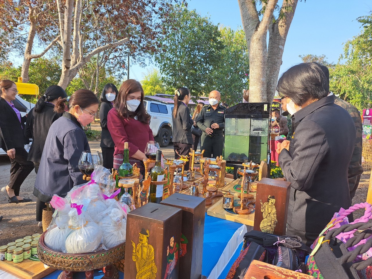 ร่วมกิจกรรมสภากาแฟจังหวัดน่าน ประจำเดือน มกราคม 2566 เพื่อหารือข้อราชการบรรยากาศยามเช้า ณ โครงการทหารพันธุ์ดีน่าน