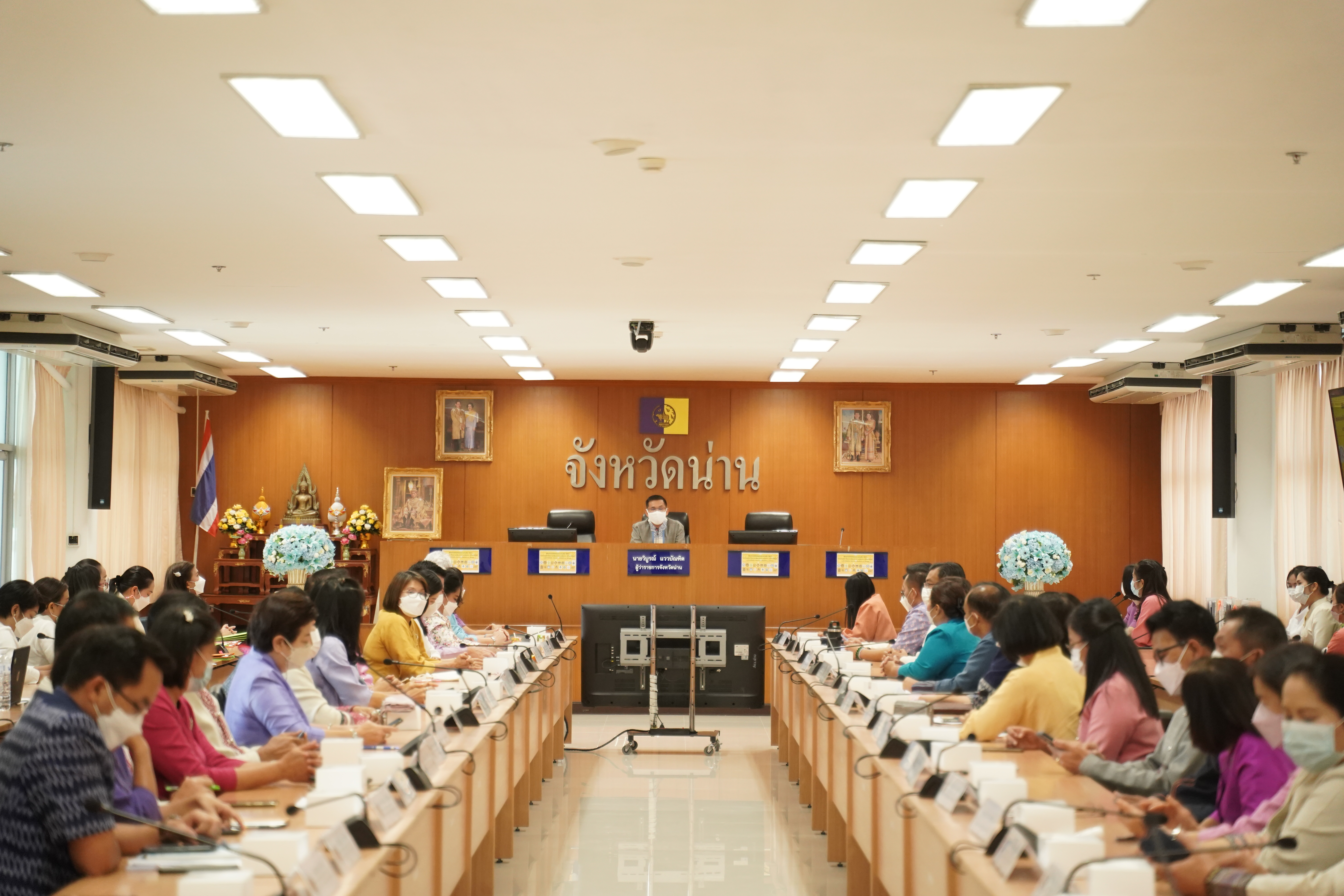 จังหวัดน่าน จับมือ 46 หน่วยงานร่วม MOU อนุรักษ์ สืบสาน และพัฒนาผ้าน่าน ตามโครงการ “ผ้าไทยใส่ให้สนุก”