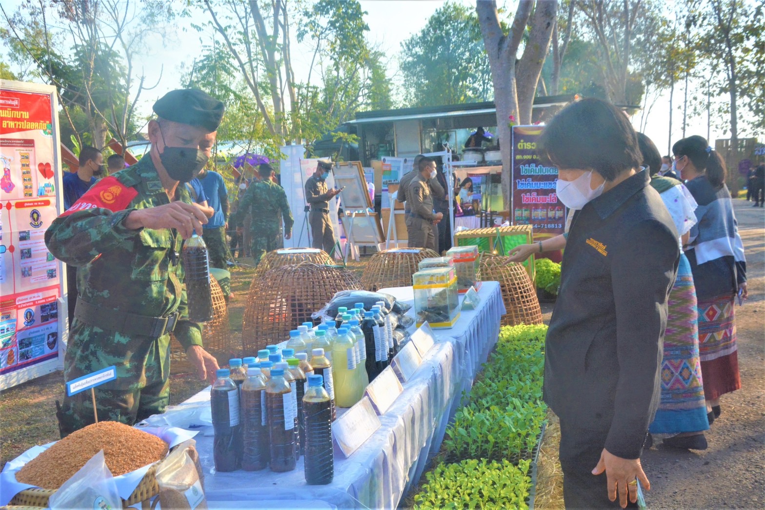 ร่วมกิจกรรมสภากาแฟจังหวัดน่าน ประจำเดือน มกราคม 2566 เพื่อหารือข้อราชการบรรยากาศยามเช้า ณ โครงการทหารพันธุ์ดีน่าน