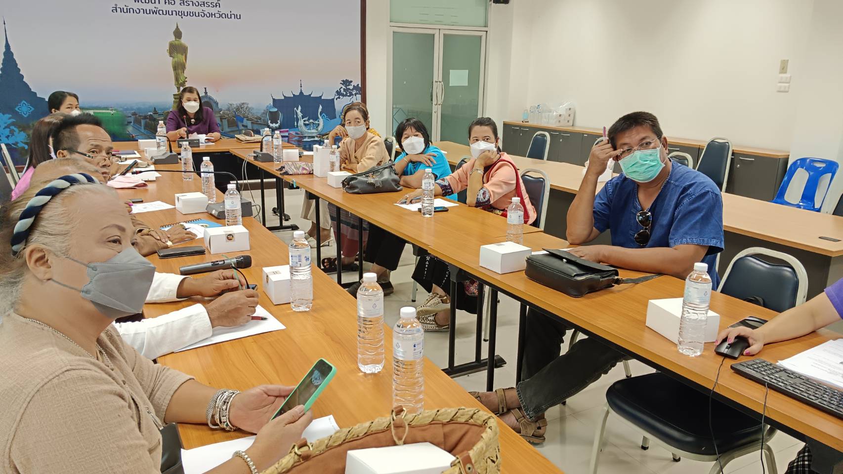 พช.น่าน ประชุมกรรมการเครือข่าย OTOP จังหวัดน่าน ครั้งที่ 2/2566