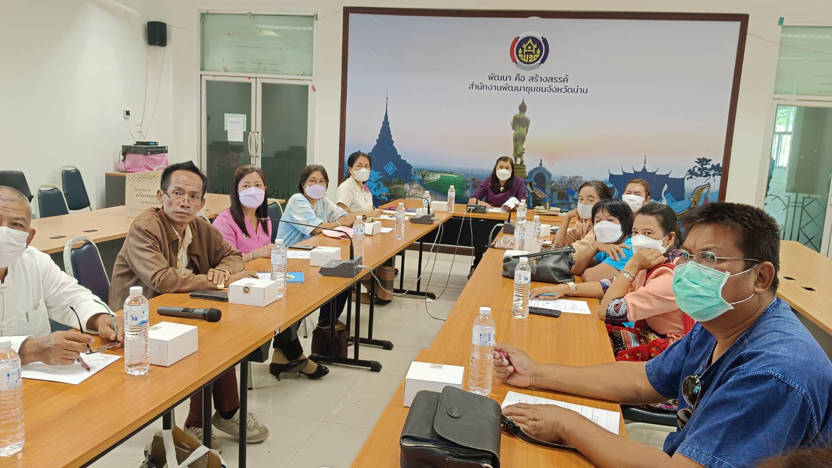 พช.น่าน ประชุมกรรมการเครือข่าย OTOP จังหวัดน่าน ครั้งที่ 2/2566