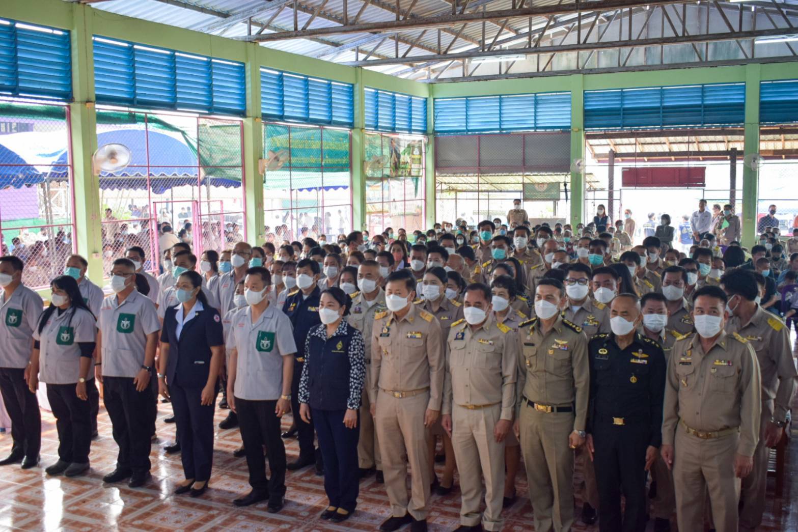 กิจกรรมหน่วยแพทย์เคลื่อนที่ พอ.สว. และการหน่วยบำบัดทุกข์บำรุงสุขสร้างรอยยิ้มให้ประชาชน พื้นที่ตำบลพระธาตุ อำเภอเชียงกลาง จังหวัดน่าน