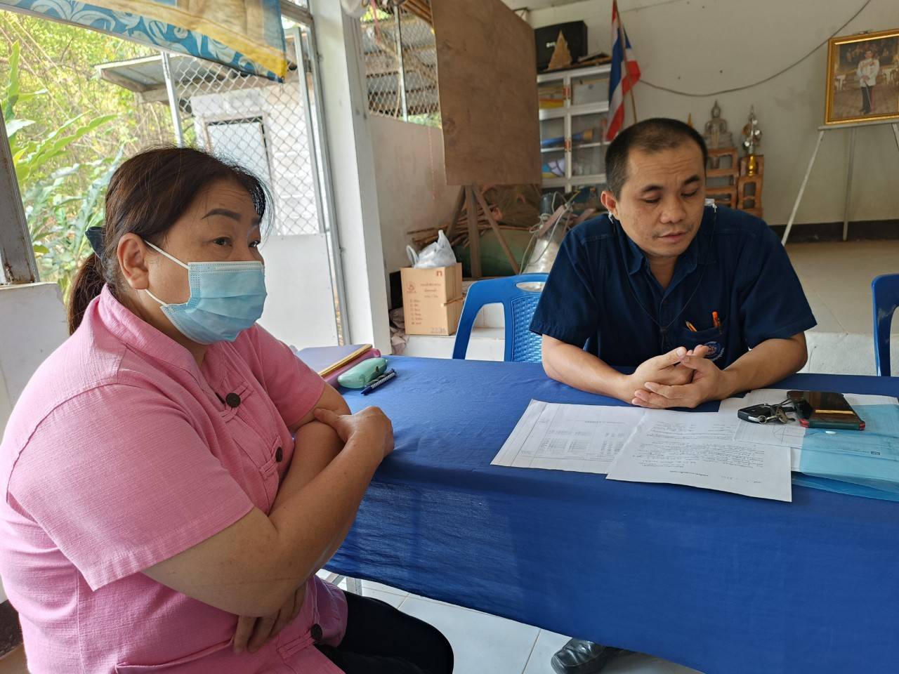 ติดตามและส่งเสริมสนับสนุนการดำเนินงานโครงการแก้ไขปัญหาความยากจน (กข.คจ) พื้นที่อำเภอทุ่งช้าง จังหวัดน่าน