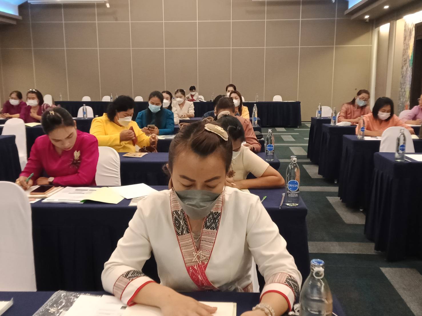 จัดโครงการเพิ่มประสิทธิภาพการปฏิบัติงานกองทุนพัฒนาบทบาทสตรีแก่กลไกการขับเคลื่อนกองทุนพัฒนาบทบาทสตรี