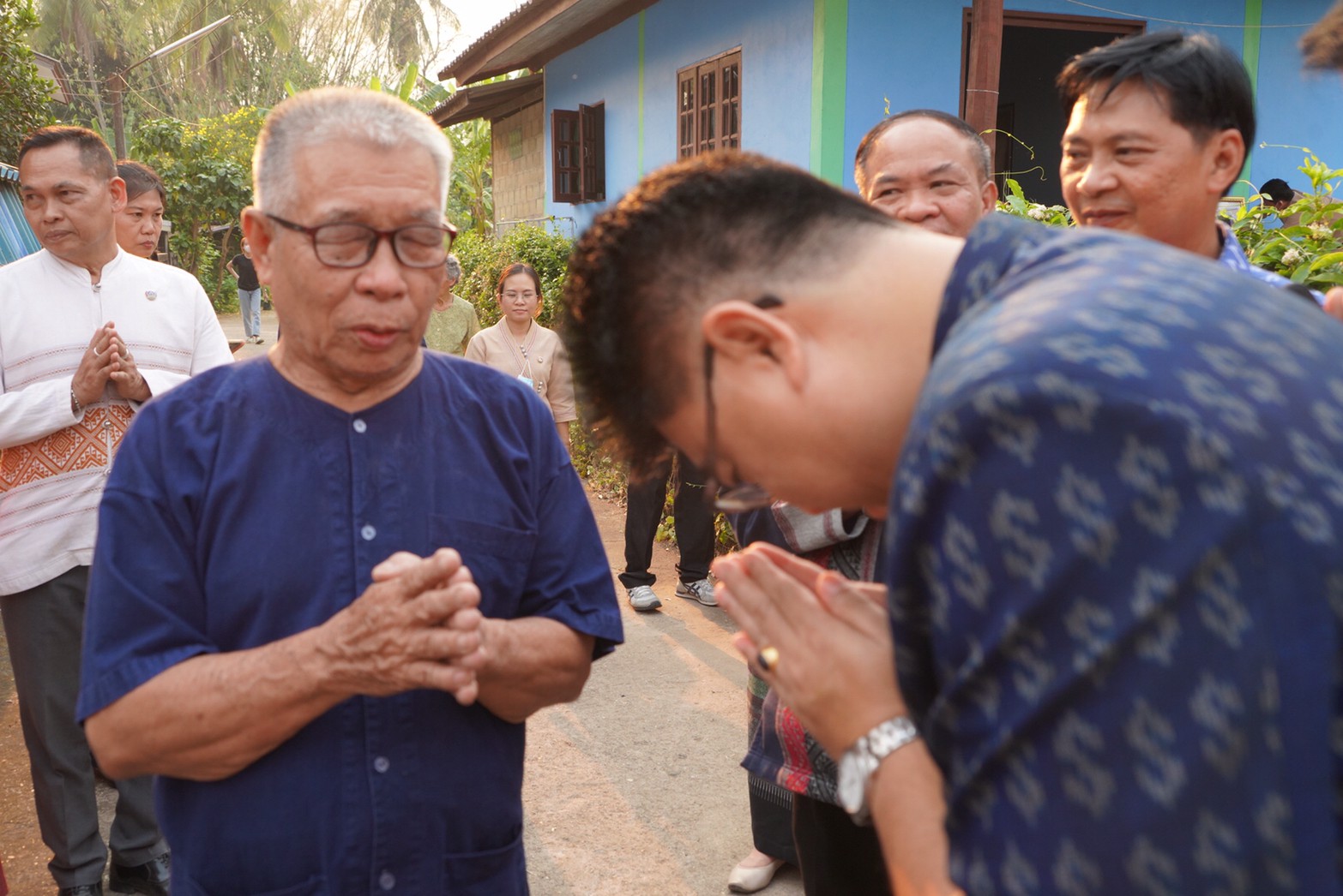 รองอธิบดีกรมการพัฒนาชุมชน ติดตามผลการดำเนินงานปลูกผักสวนครัว สร้างความมั่นคงทางอาหาร ตามพระราชดำริสมเด็จพระกนิษฐาธิราชเจ้า กรมสมเด็จพระเทพรัตนราชสุดาฯ สยามบรมราชกุมารี