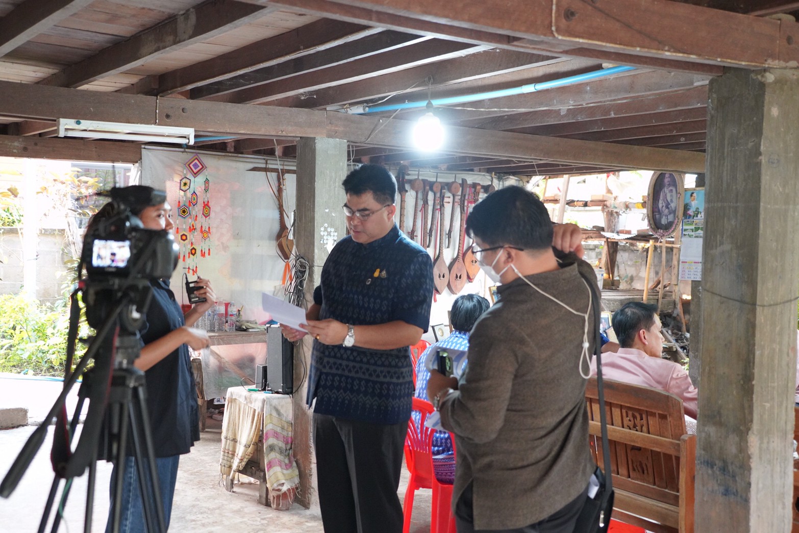 รองอธิบดีกรมการพัฒนาชุมชน ติดตามผลการดำเนินงานปลูกผักสวนครัว สร้างความมั่นคงทางอาหาร ตามพระราชดำริสมเด็จพระกนิษฐาธิราชเจ้า กรมสมเด็จพระเทพรัตนราชสุดาฯ สยามบรมราชกุมารี