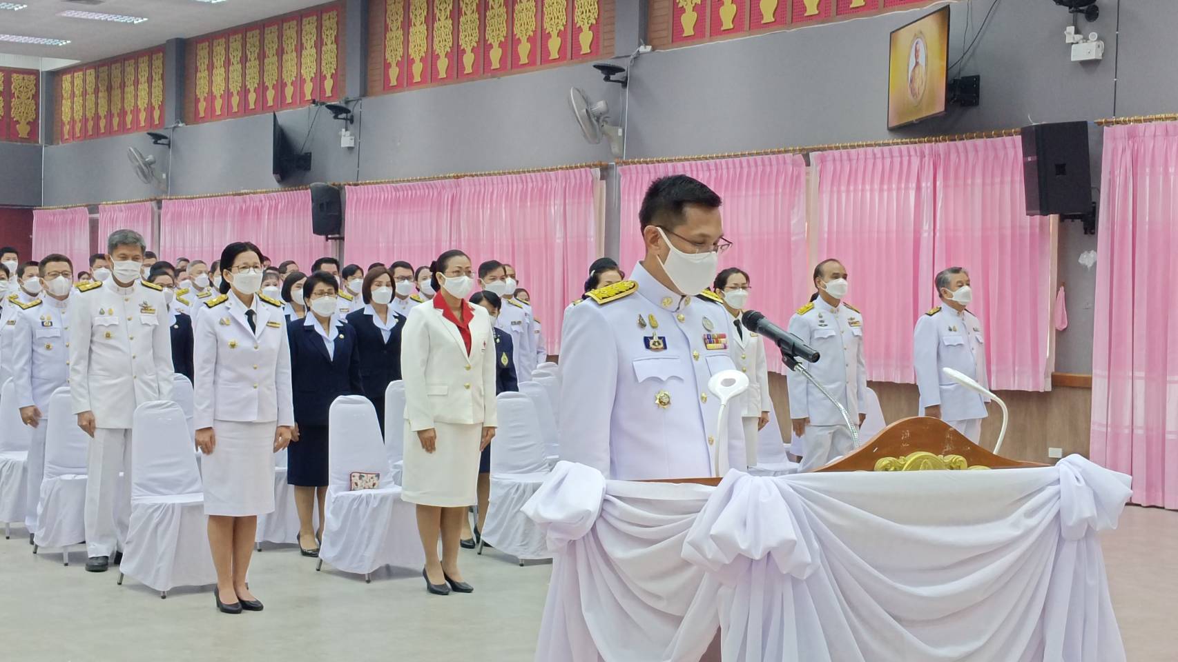 พช.น่าน ร่วมพิธีเนื่องในวันที่ระลึกพระบาทสมเด็จพระพุทธยอดฟ้าจุฬาโลกมหาราช วันที่ระลึกมหาจักรีบรมราชวงศ์ และวันที่ระลึกพระบาทสมเด็จพระนั่งเกล้าเจ้าอยู่หัว พระมหาเจษฎาราชเจ้า