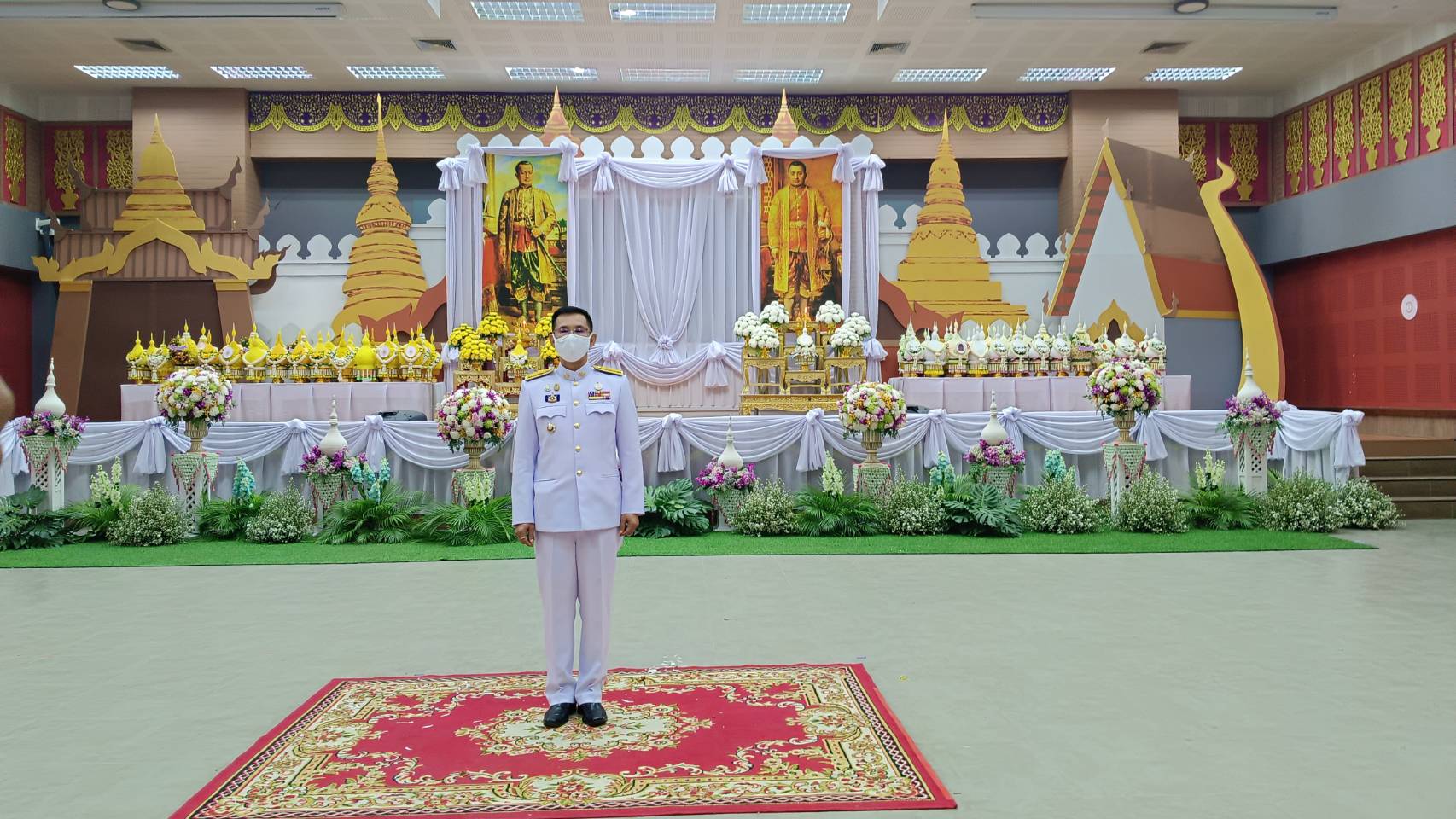 พช.น่าน ร่วมพิธีเนื่องในวันที่ระลึกพระบาทสมเด็จพระพุทธยอดฟ้าจุฬาโลกมหาราช วันที่ระลึกมหาจักรีบรมราชวงศ์ และวันที่ระลึกพระบาทสมเด็จพระนั่งเกล้าเจ้าอยู่หัว พระมหาเจษฎาราชเจ้า