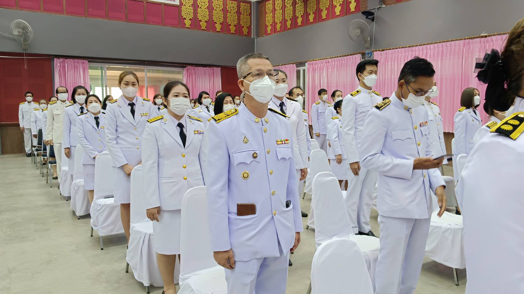 พช.น่าน ร่วมพิธีเนื่องในวันที่ระลึกพระบาทสมเด็จพระพุทธยอดฟ้าจุฬาโลกมหาราช วันที่ระลึกมหาจักรีบรมราชวงศ์ และวันที่ระลึกพระบาทสมเด็จพระนั่งเกล้าเจ้าอยู่หัว พระมหาเจษฎาราชเจ้า