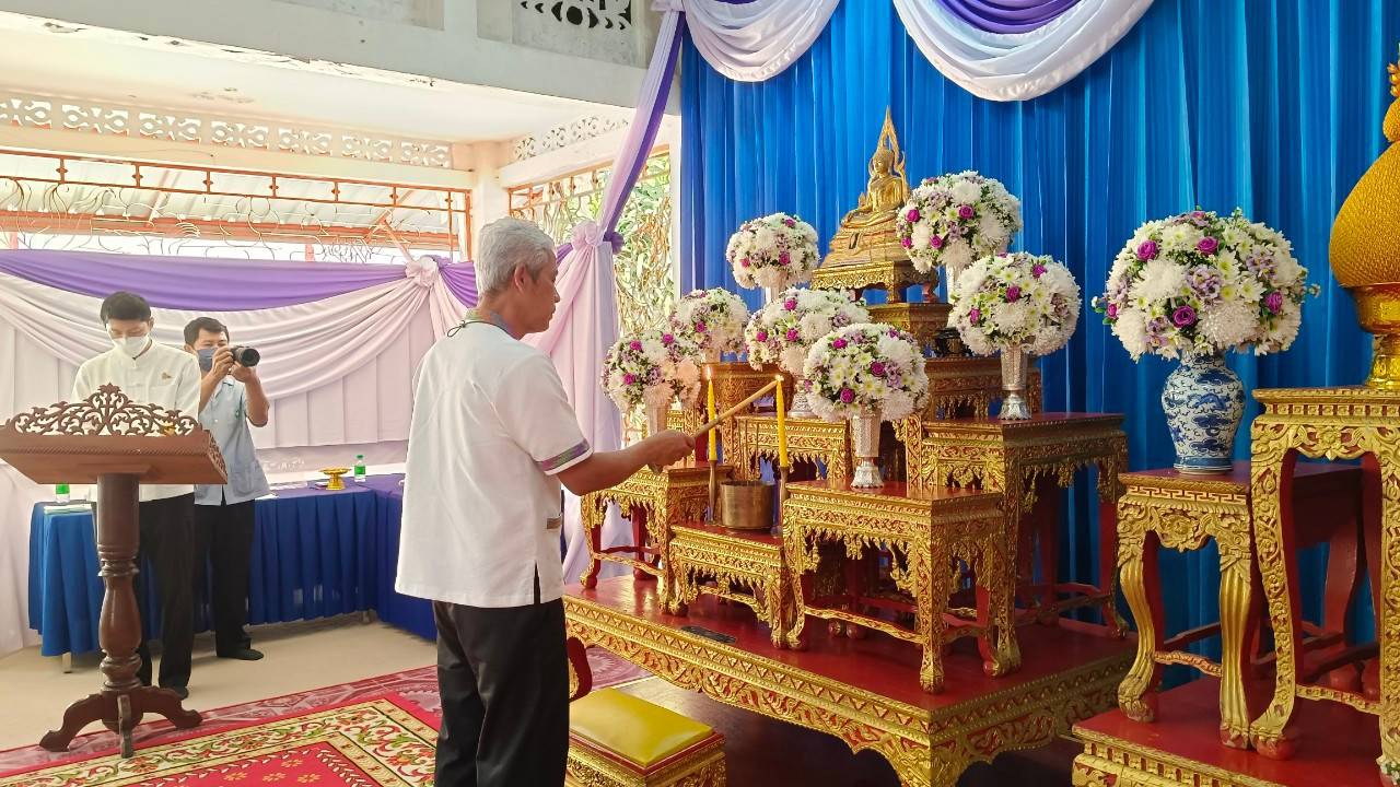 พช.น่าน : ร่วมพิธีทอดผ้าป่าสมทบกองทุนพัฒนาเด็กชนบท ในพระราชูปถัมภ์ ประจำปี 2566