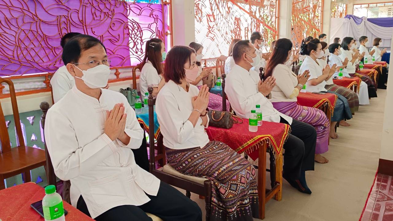 พช.น่าน : ร่วมพิธีทอดผ้าป่าสมทบกองทุนพัฒนาเด็กชนบท ในพระราชูปถัมภ์ ประจำปี 2566