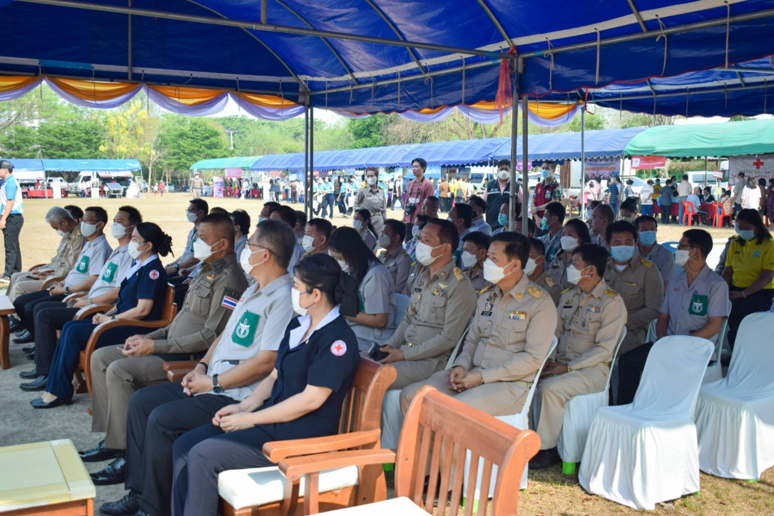 พช.น่าน : ร่วมกิจกรรมหน่วยแพทย์เคลื่อนที่ พอ.สว. และการหน่วยบำบัดทุกข์บำรุงสุขสร้างรอยยิ้มให้ประชาชน ณ อำเภอทุ่งช้าง จังหวัดน่าน