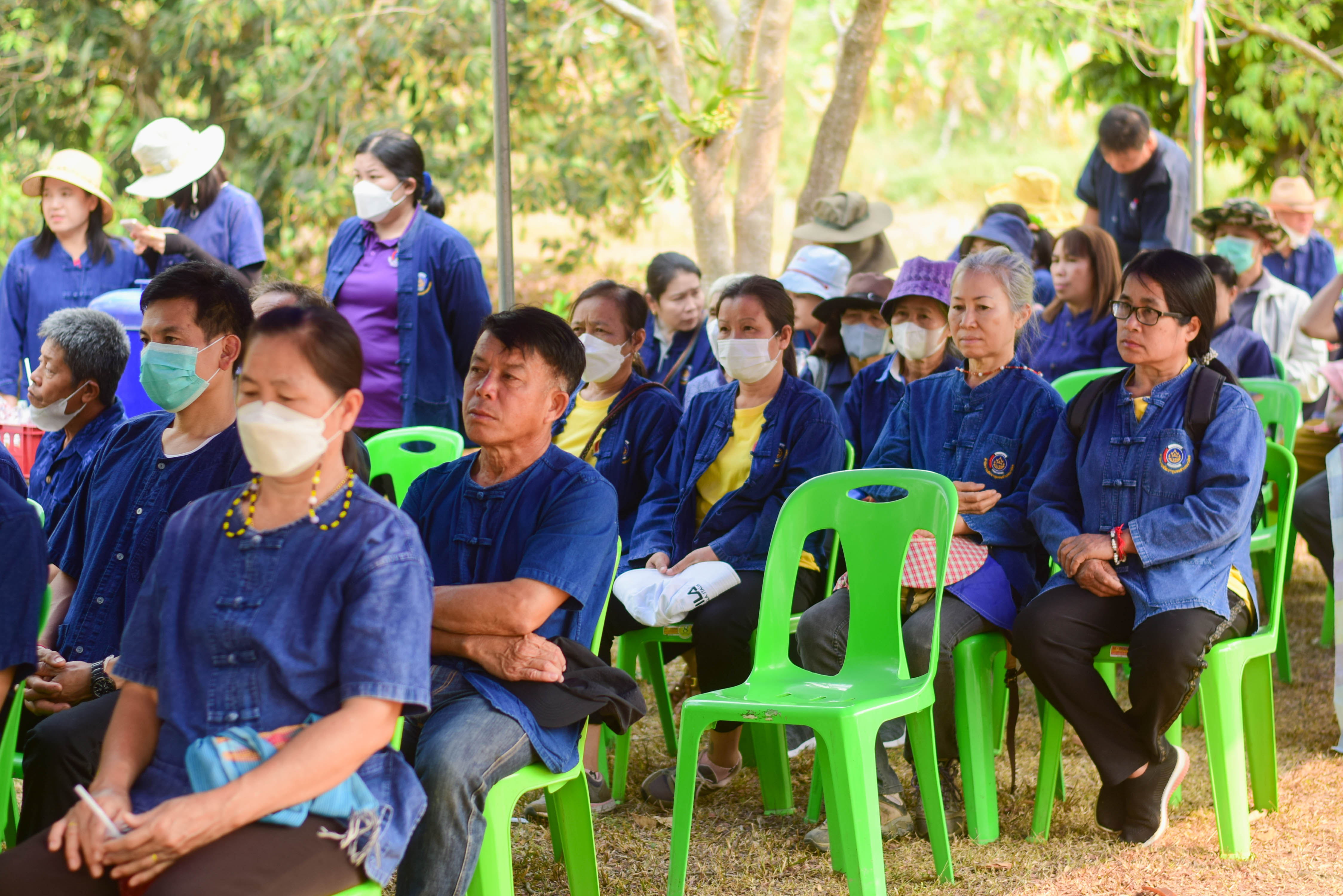 พช.น่าน ร่วมกับเครือข่ายโคก หนอง นา พัฒนาชุมชนนาน้อย จัดกิจกรรมเอามื้อสามัคคี “โคก หนอง นา พัฒนาชุมชนนาน้อย”