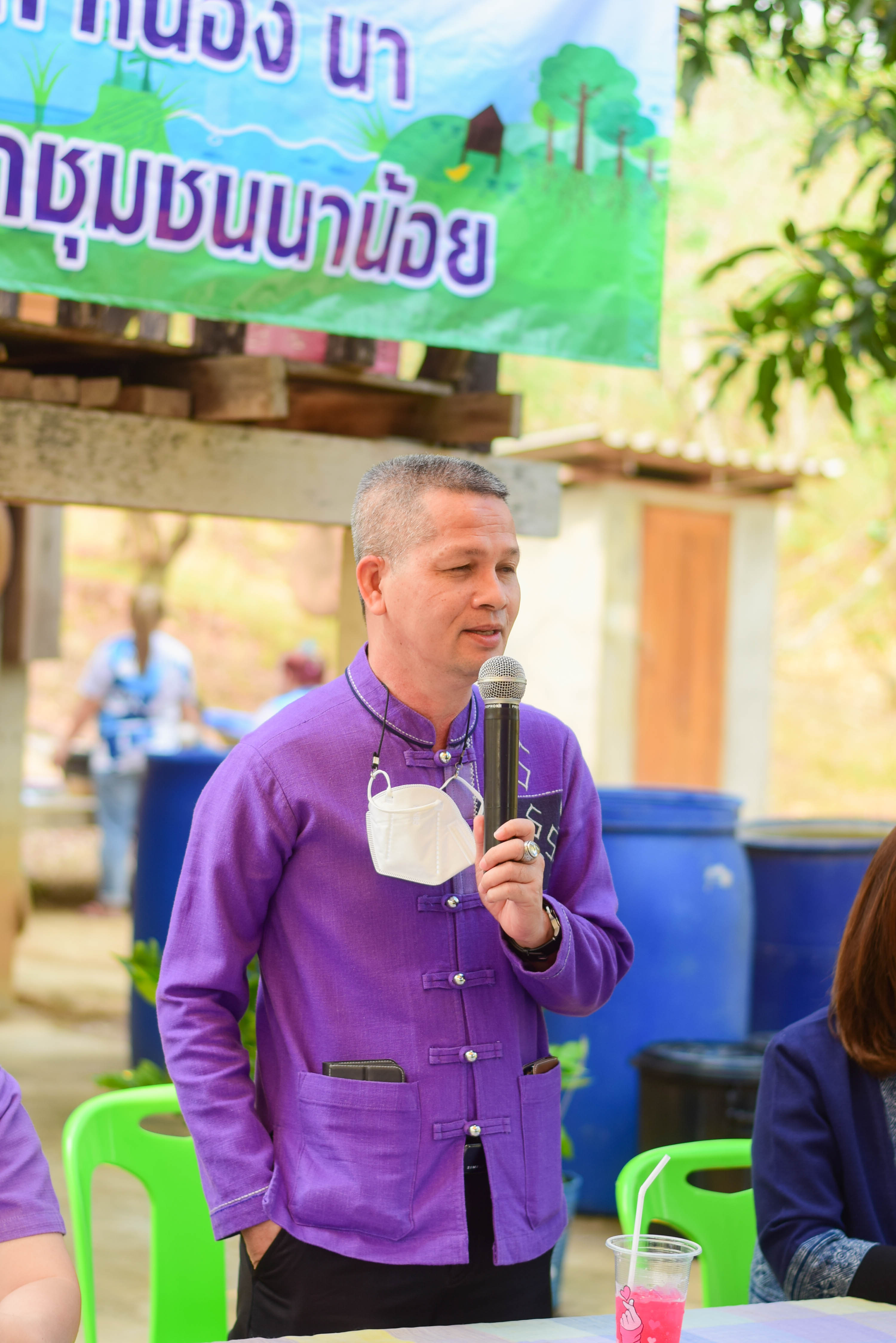 พช.น่าน ร่วมกับเครือข่ายโคก หนอง นา พัฒนาชุมชนนาน้อย จัดกิจกรรมเอามื้อสามัคคี “โคก หนอง นา พัฒนาชุมชนนาน้อย”