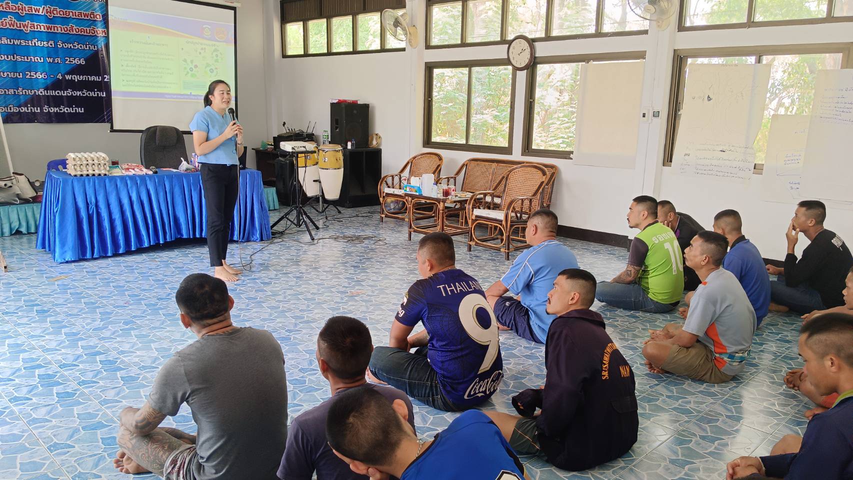 พช.น่าน : ร่วมโครงการช่วยเหลือผู้เสพ/ติดยาเสพติด โดยกลไกลของศูนย์ฟื้นฟูสภาพทางสังคมจังหวัด ประจำปีงบประมาณ พ.ศ. 2566 โดยอำเภอเฉลิมพระเกียรติจังหวัดน่าน