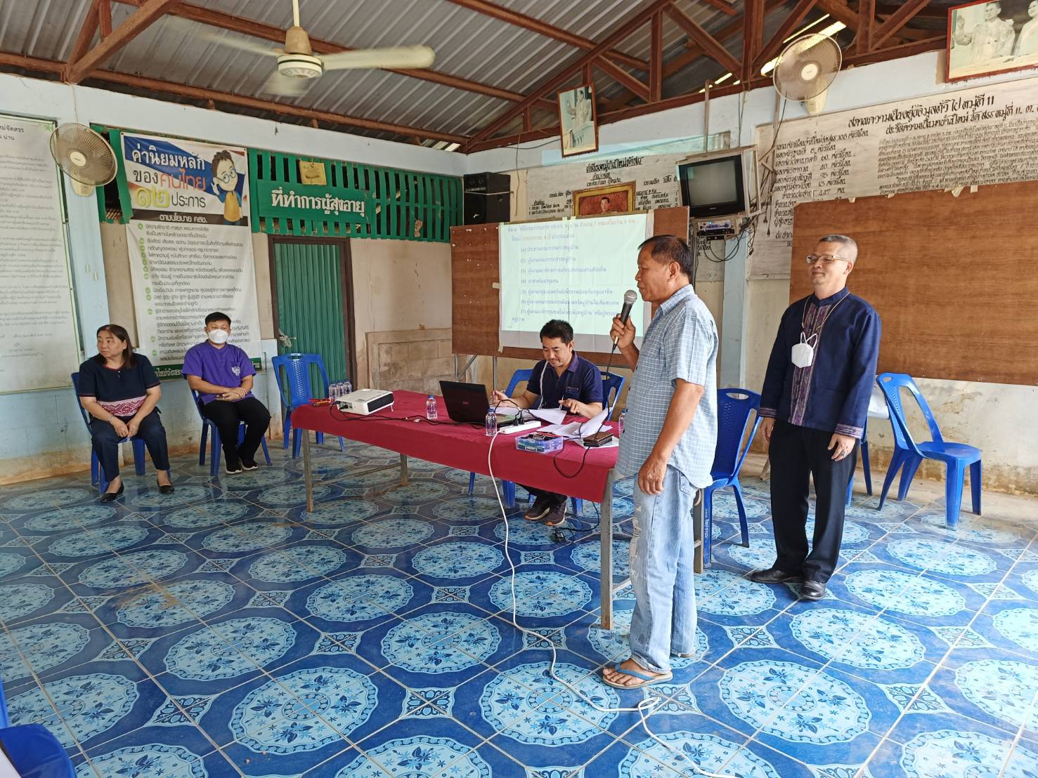 พช.น่าน : ติดตามและส่งเสริมสนับสนุนการดำเนินงานโครงการแก้ไขปัญหาความยากจน (กข.คจ) พื้นที่อำเภอนาน้อย จังหวัดน่าน