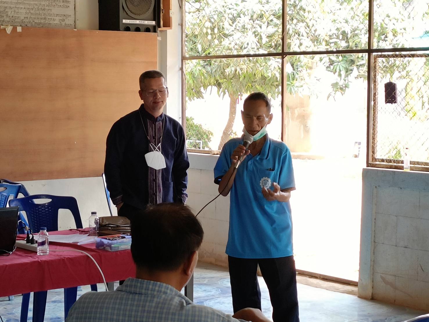 พช.น่าน : ติดตามและส่งเสริมสนับสนุนการดำเนินงานโครงการแก้ไขปัญหาความยากจน (กข.คจ) พื้นที่อำเภอนาน้อย จังหวัดน่าน