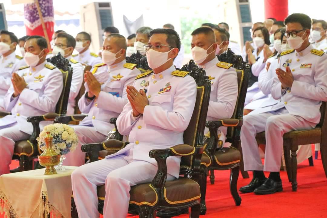 พช.น่าน : ร่วมพิธีเจริญพระพุทธมนต์ พิธีทำบุญตักบาตร และวางพานพุ่มดอกไม้ถวายราชสักการะ ในพิธีเฉลิมฉลองวาระครบรอบ 100 ปี วันประสูติสมเด็จพระเจ้าพี่นางเธอ เจ้าฟ้ากัลยาณิวัฒนา กรมหลวงนราธิวาสราชนครินทร์