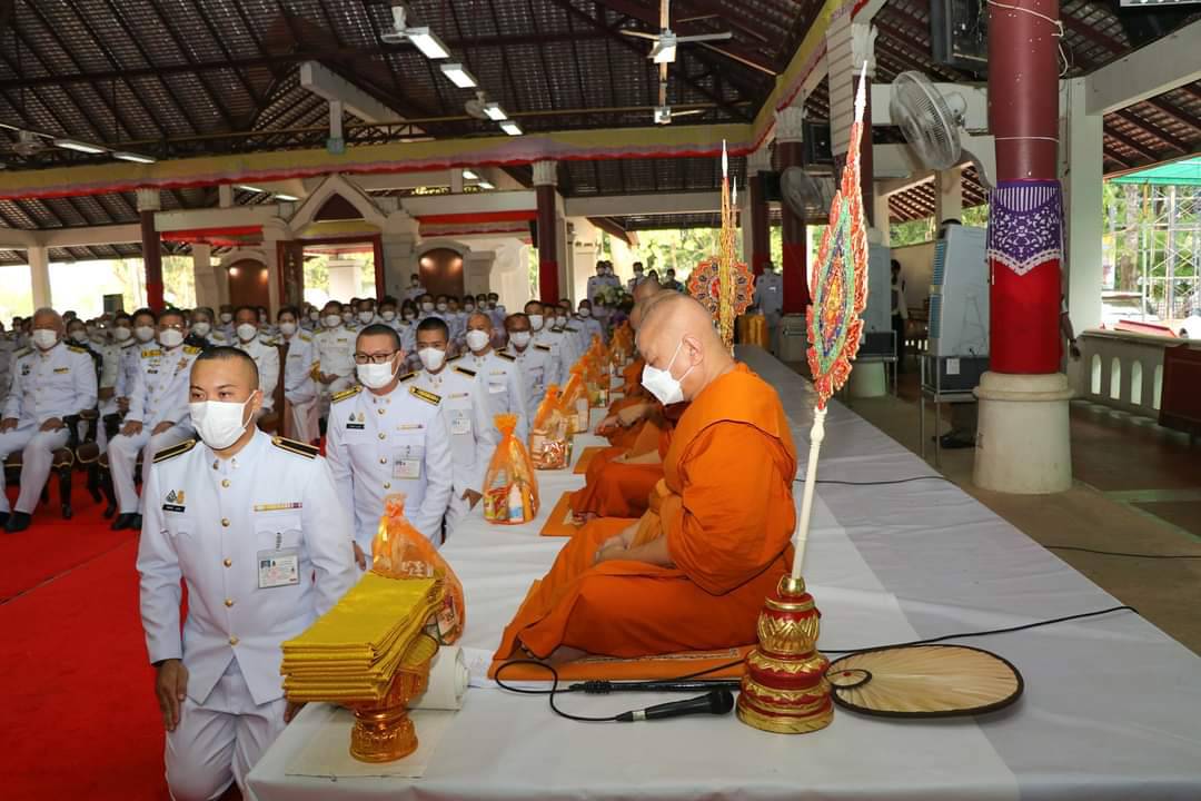พช.น่าน : ร่วมพิธีเจริญพระพุทธมนต์ พิธีทำบุญตักบาตร และวางพานพุ่มดอกไม้ถวายราชสักการะ ในพิธีเฉลิมฉลองวาระครบรอบ 100 ปี วันประสูติสมเด็จพระเจ้าพี่นางเธอ เจ้าฟ้ากัลยาณิวัฒนา กรมหลวงนราธิวาสราชนครินทร์