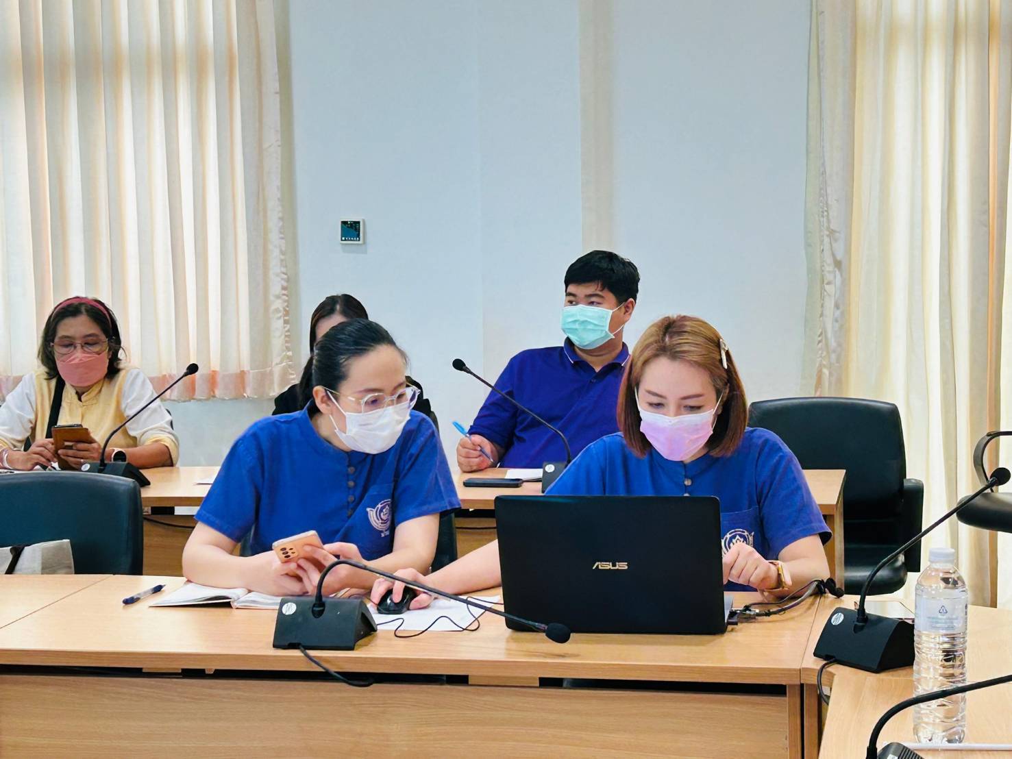 พช.น่าน : ประชุมเพื่อเตรียมความพร้อมงาน OTOP Midyear 2023