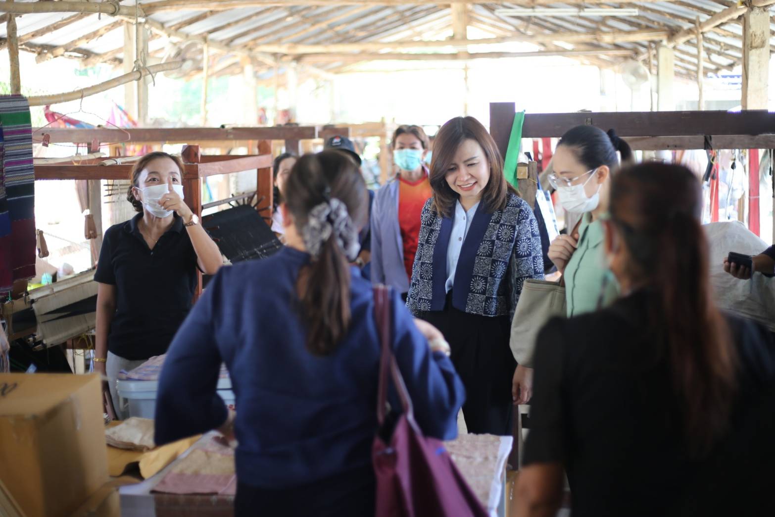 พช.น่าน : ติดตามการพัฒนาผลิตภัณฑ์กลุ่มเป้าหมายโครงการพัฒนาผลิตภัณฑ์ชุมชนกิจกรรมส่งเสริมกระบวนการเครือข่ายองค์ความรู้ (Knowledge Based OTOP : KBO)