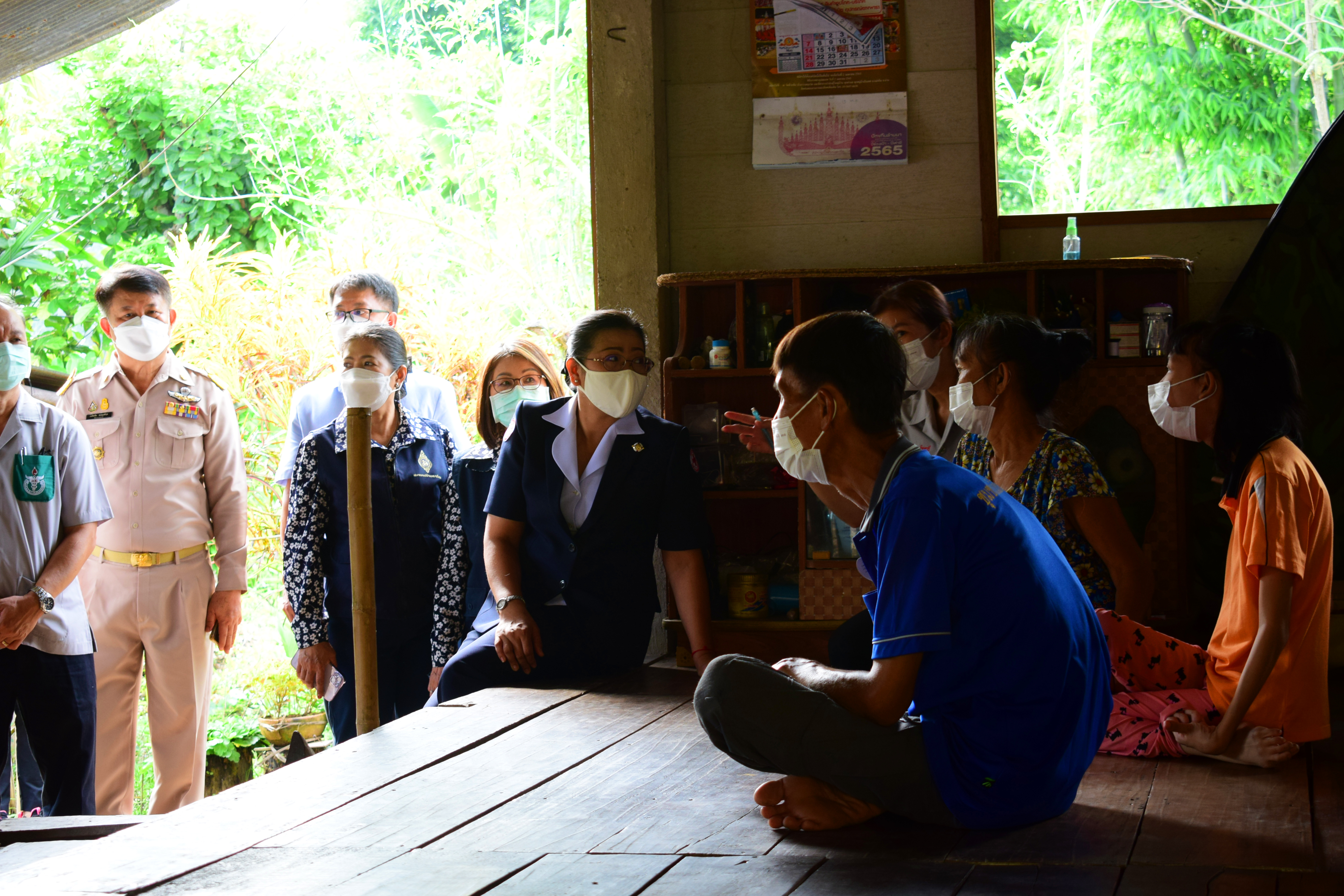 ผู้ว่าราชการจังหวัดน่าน เยี่ยมบ้านครัวเรือนยากจน TPMAP พื้นที่อำเภอแม่จริม จังหวัดน่าน