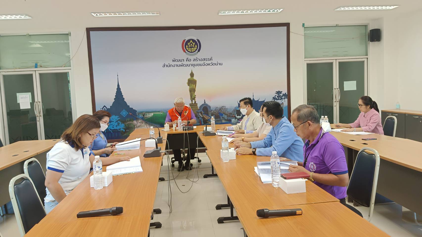 จังหวัดน่านร่วมประชุมคณะกรรมการบริหารกองทุนพัฒนาเด็กชนบทจังหวัดน่าน ในพระราชูปถัมภ์สมเด็จพระเทพรัตนราชสุดาฯ สยามบรมราชกุมารี ครั้งที่ 1/2566