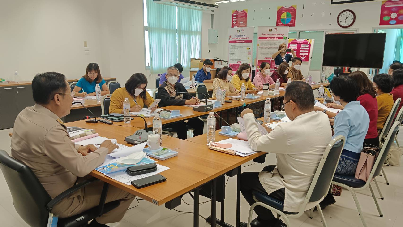 พช.น่าน ประชุมพัฒนาการอำเภอและนักวิชาการพัฒนาชุมชนจังหวัด ครั้งที่ 7/2566