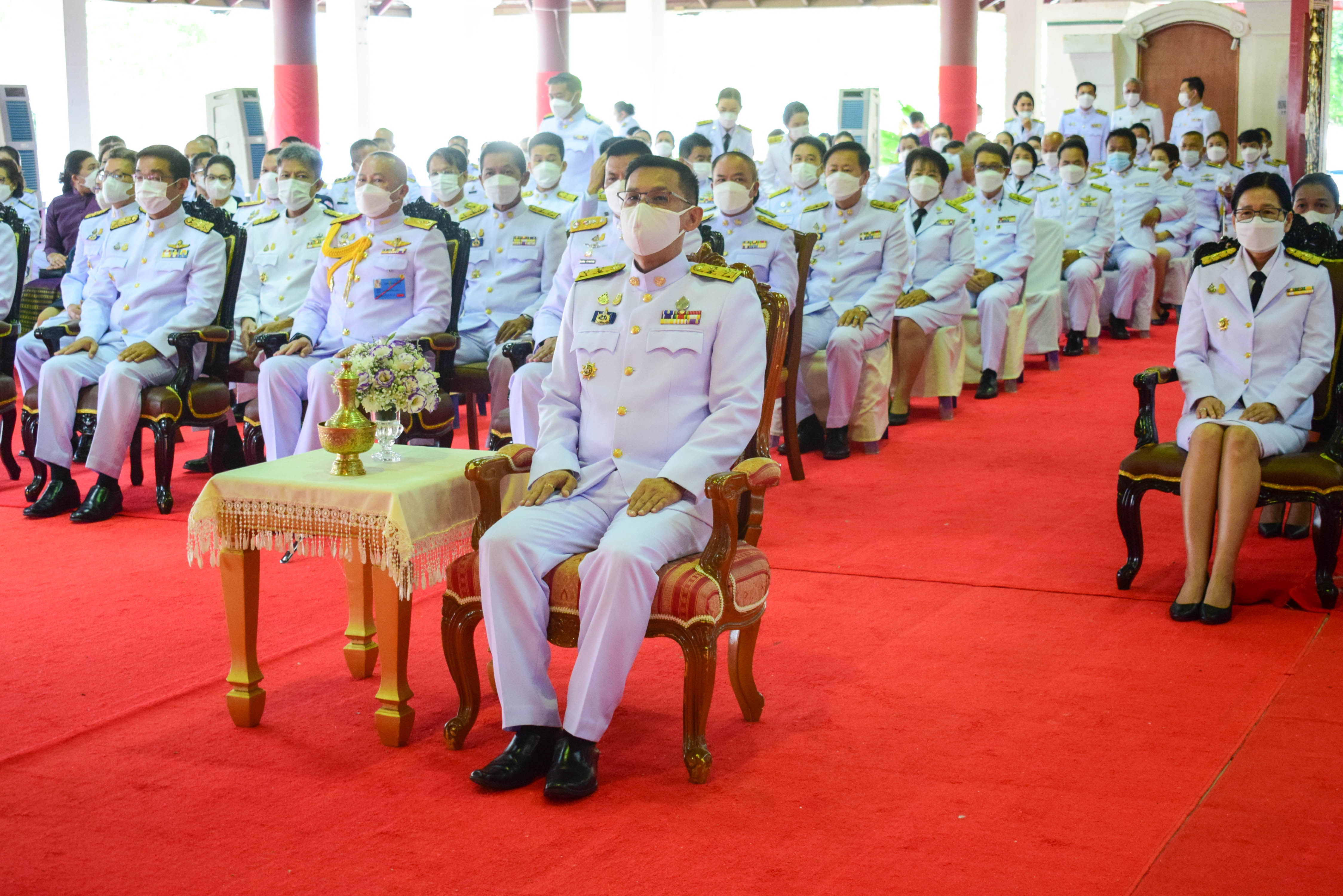 พช.น่าน : ร่วมพิธีทำบุญตักบาตร เฉลิมพระเกียรติ สมเด็จพระนางเจ้าฯ พระบรมราชินี เนื่องในวันเฉลิมพระชนมพรรษา 3 มิถุนายน 2566