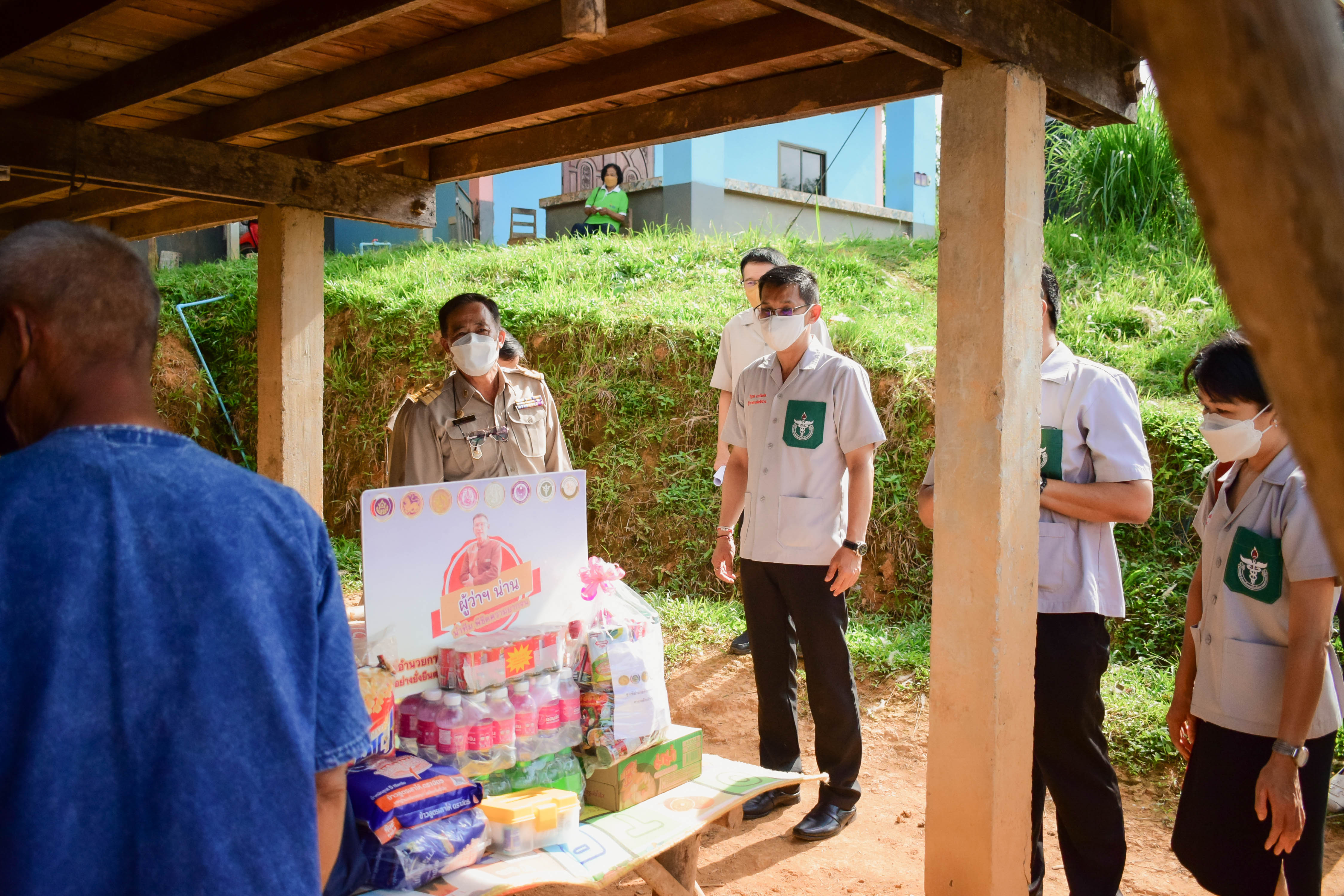 พช.น่าน : ร่วมกิจกรรมเยี่ยมบ้านครัวเรือนยากจน TPMAP พื้นที่อำเภอนาหมื่น จังหวัดน่าน