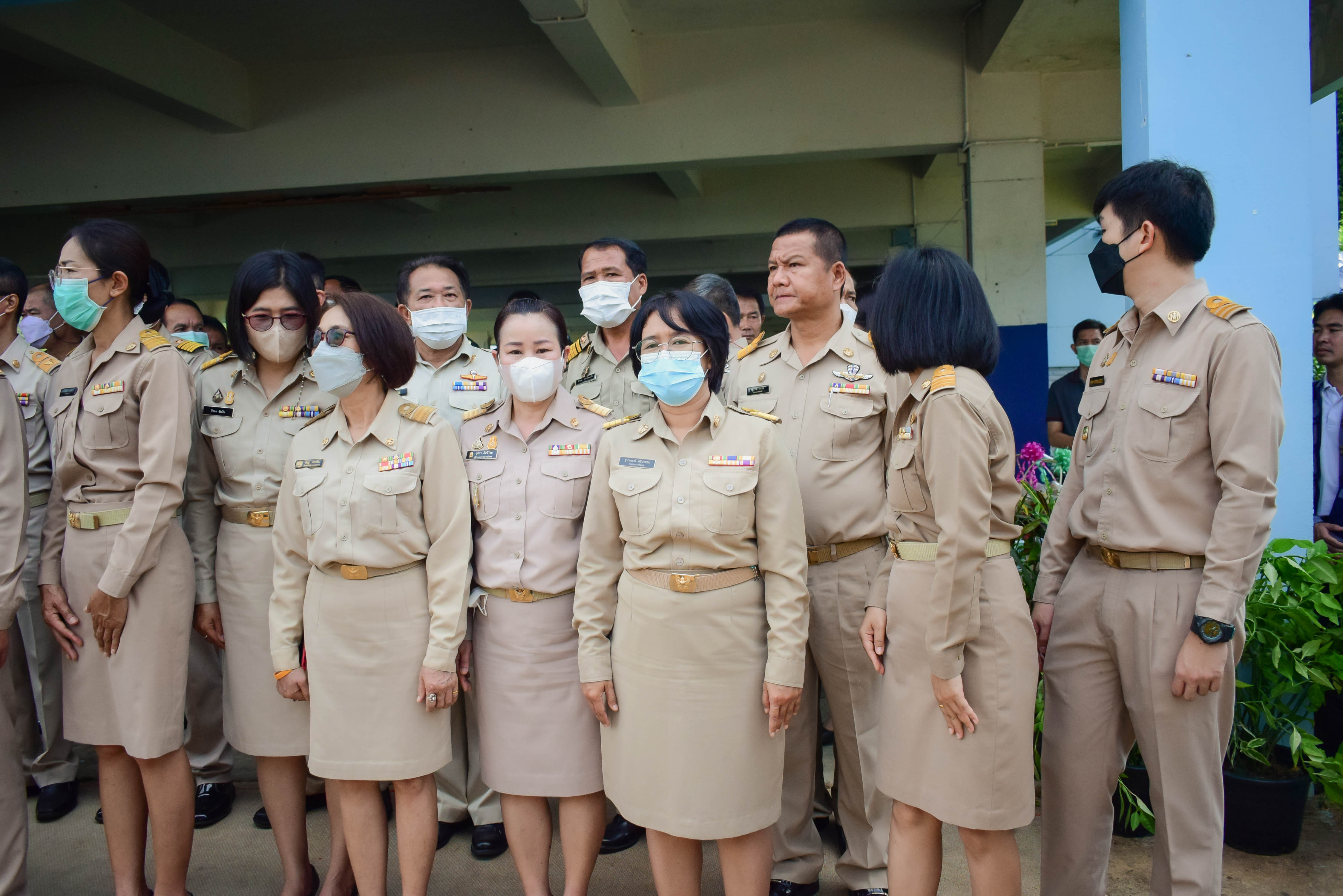 พช.น่าน : ร่วมกิจกรรมหน่วยแพทย์เคลื่อนที่ พอ.สว. และการหน่วยบำบัดทุกข์บำรุงสุขสร้างรอยยิ้มให้ประชาชน อำเภอนาหมื่น จังหวัดน่าน