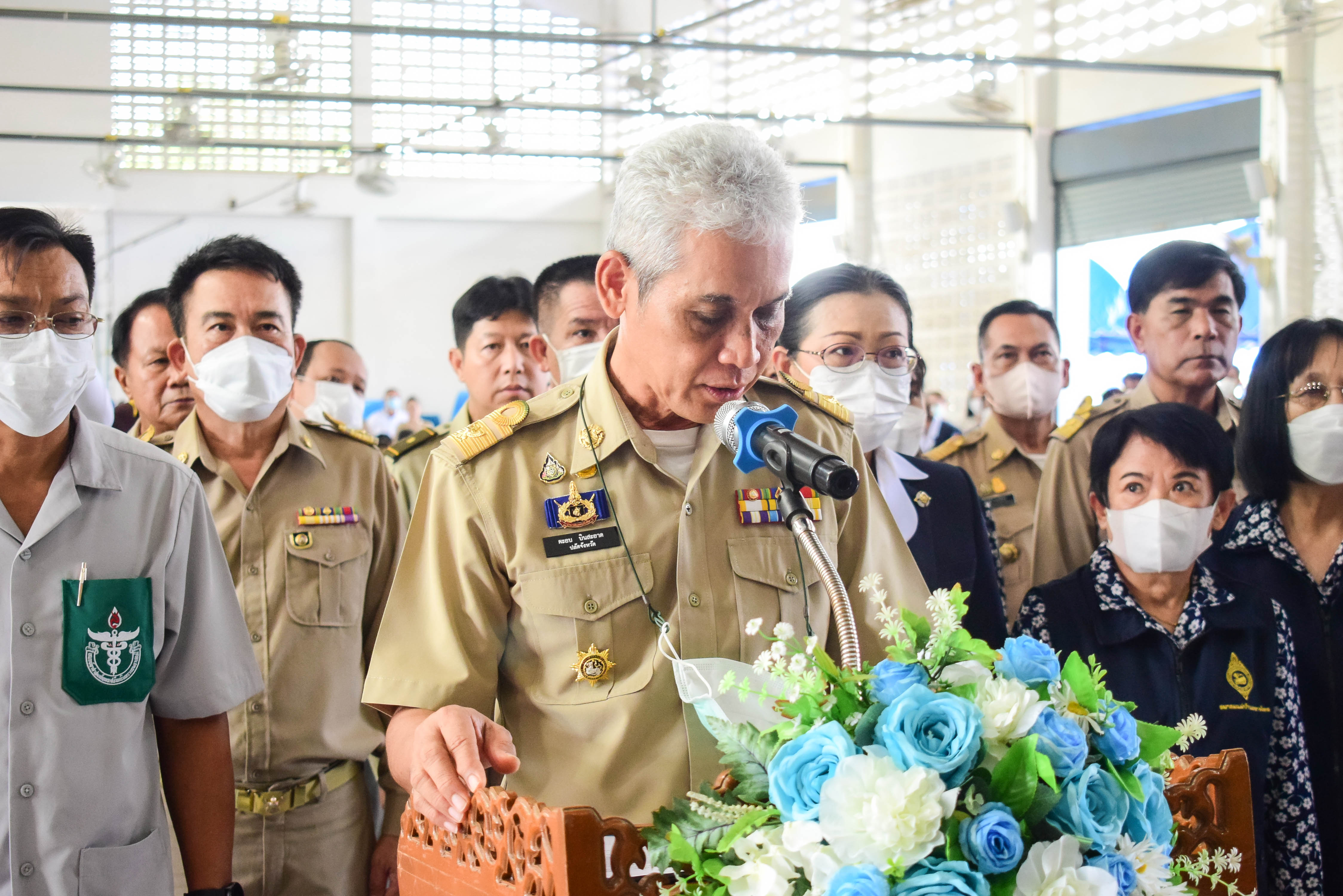 พช.น่าน : ร่วมกิจกรรมหน่วยแพทย์เคลื่อนที่ พอ.สว. และการหน่วยบำบัดทุกข์บำรุงสุขสร้างรอยยิ้มให้ประชาชน อำเภอท่าวังผา จังหวัดน่าน