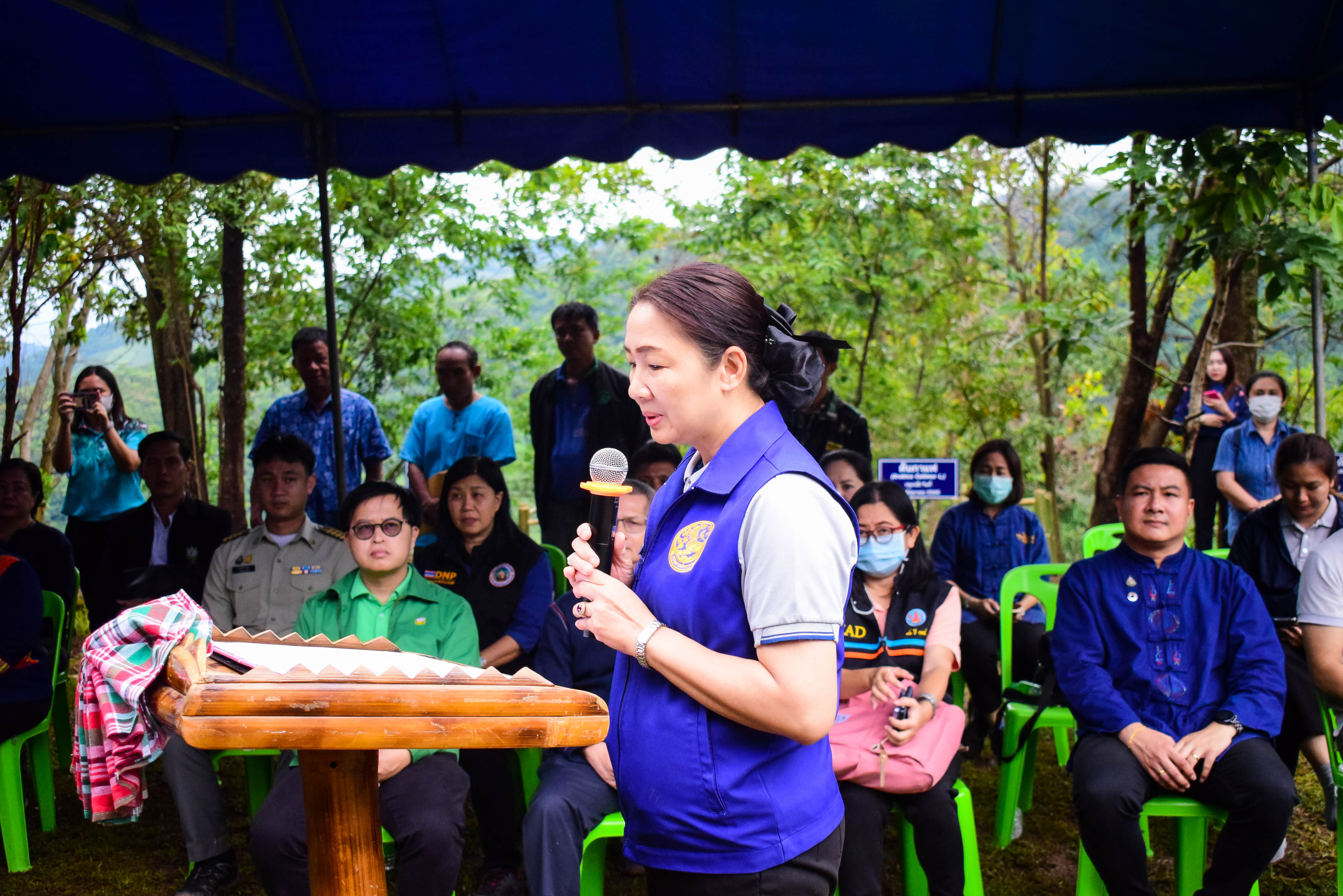 จังหวัดน่านจัดพิธีเปิดกิจกรรม Kick Off “ปลูกกาแฟเพื่อเป็นแหล่งผลิตกาแฟคุณภาพดี” เพื่อเป็นแหล่งผลิตกาแฟคุณภาพดี” ภายใต้นโยบาย BCG Model เพื่อสร้างการรับรู้ และประชาสัมพันธ์แหล่งผลิตกาแฟคุณภาพดีของจังหวัดน่าน