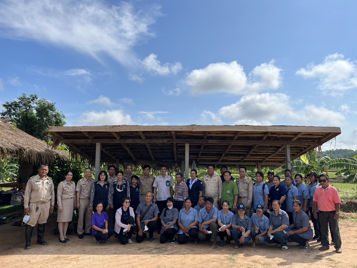 ผู้ว่าราชการจังหวัดน่าน เยี่ยมศูนย์เรียนรู้ โคก หนอง นา พัฒนาชุมชน อ.ท่าวังผา จ.น่าน