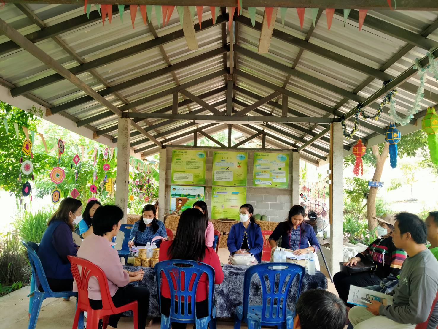 พช.น่าน : ต้อนรับนักวิชาการตรวจสอบภายในจากกรมการพัฒนาชุมชน ลงพื้นที่จังหวัดน่าน