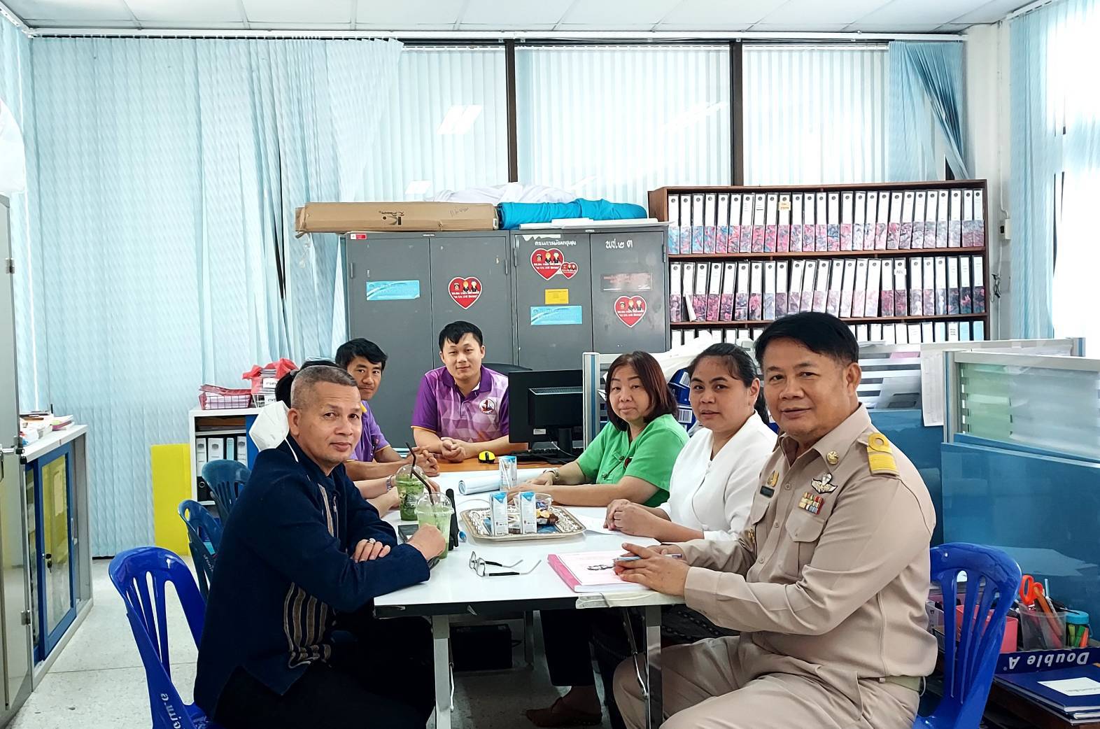 สารสนเทศฯ พช.น่าน ติดตามสนับสนุนการดำเนินงานพัฒนาชุมชนอำเภอแม่จริม