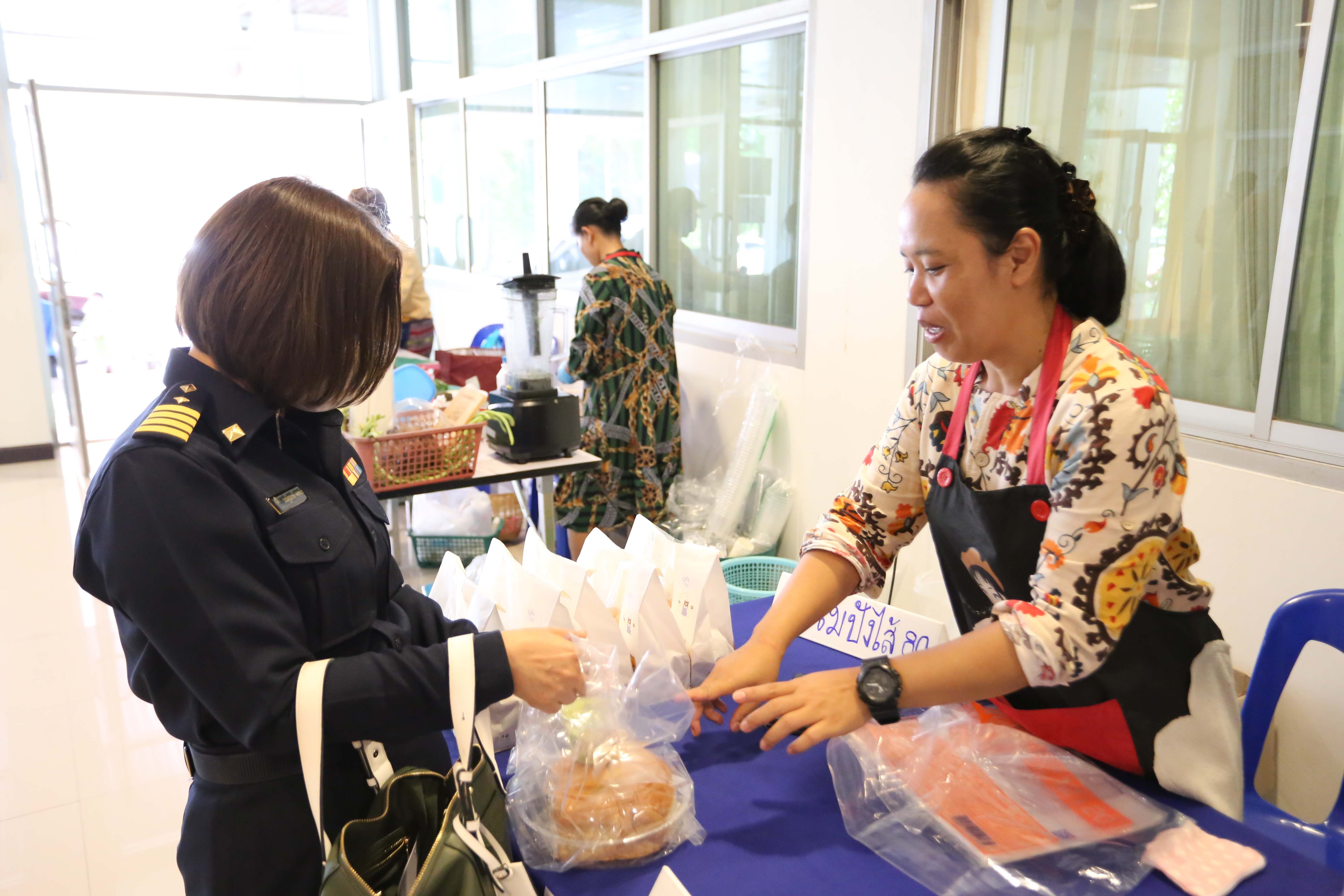 พช.น่าน : จัดกิจกรรม OTOP Mobile ประจำเดือน กรกฎาคม 2566