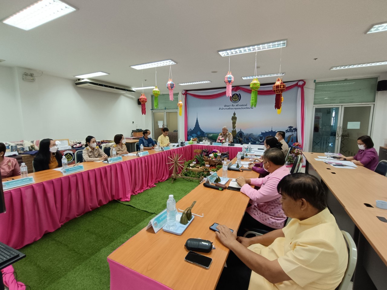 พช.น่าน : ต้อนรับคณะกรรมการคัดเลือกคนกองทุนพัฒนาบทบาทสตรีดีเด่นระดับเขตตรวจราชการ โครงการเชิดชูเกียรติคนกองทุนพัฒนาบทบาทสตรี ประจำปี 2566