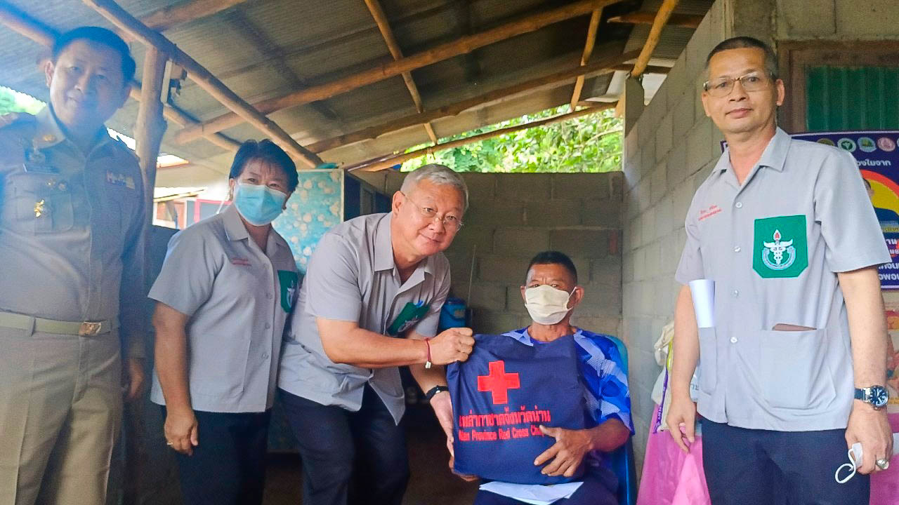 #พช.น่าน#รองผู้ว่าราชการจังหวัดน่าน ลงพื้นที่ติดตามการดำเนินกิจกรรมพัฒนาชุมชน และเยี่ยมบ้านครัวเรือนยากจน พื้นที่อำเภอสองแคว จังหวัดน่าน