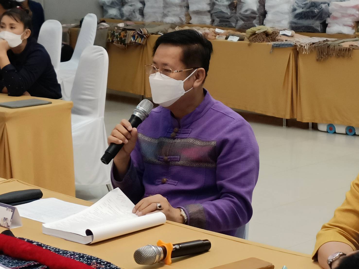 พช.น่าน : ดำเนินการพิจารณาคัดเลือกสุดยอดผลิตภัณฑ์ OTOP ตามโครงการส่งเสริมกระบวนการเครือข่ายองค์ความรู้ (Knowledge-Based OTOP : KBO) กิจกรรมที่ 2 พัฒนาผลิตภัณฑ์ OTOP โดยเครือข่ายองค์ความรู้ KBO จังหวัด ประจำปี พ.ศ.2566