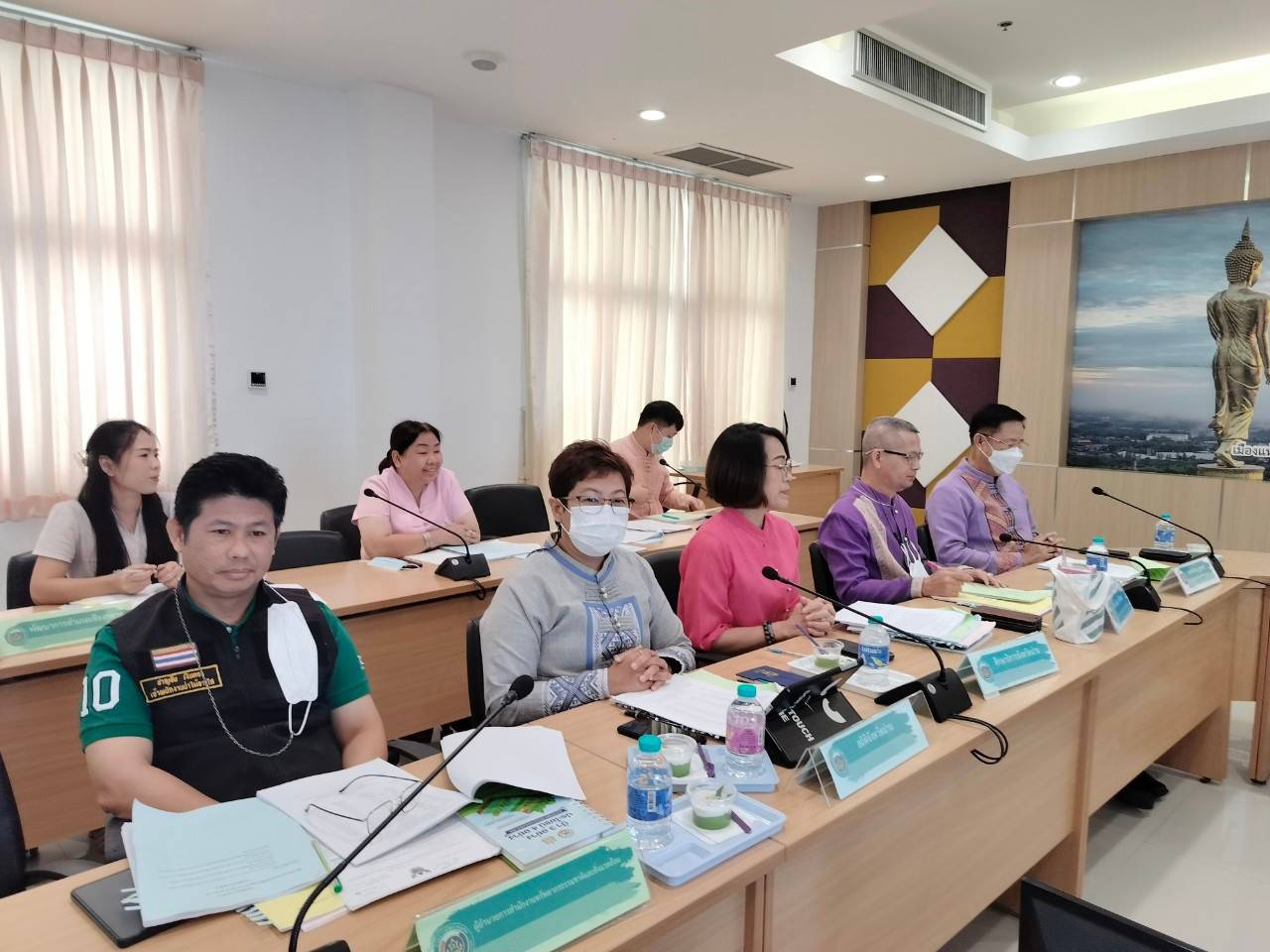 จังหวัดน่าน ดำเนินการนำเสนอผลการจัดเก็บและรับรองคุณภาพข้อมูล จปฐ. ระดับจังหวัด