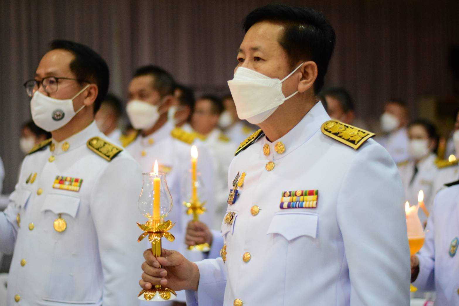 จังหวัดน่าน ประกอบพิธีถวายเครื่องราชสักการะและวางพานพุ่ม และพิธีถวายพระพรชัยมงคล สมเด็จพระนางเจ้าสิริกิติ์ พระบรมราชินีนาถ พระบรมราชชนนี พันปีหลวง เนื่องในโอกาสมหามงคลเฉลิมพระชนมพรรษา 91 พรรษา 12 สิงหาคม 2566