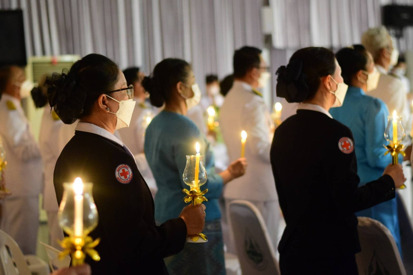 จังหวัดน่าน ประกอบพิธีถวายเครื่องราชสักการะและวางพานพุ่ม และพิธีถวายพระพรชัยมงคล สมเด็จพระนางเจ้าสิริกิติ์ พระบรมราชินีนาถ พระบรมราชชนนี พันปีหลวง เนื่องในโอกาสมหามงคลเฉลิมพระชนมพรรษา 91 พรรษา 12 สิงหาคม 2566