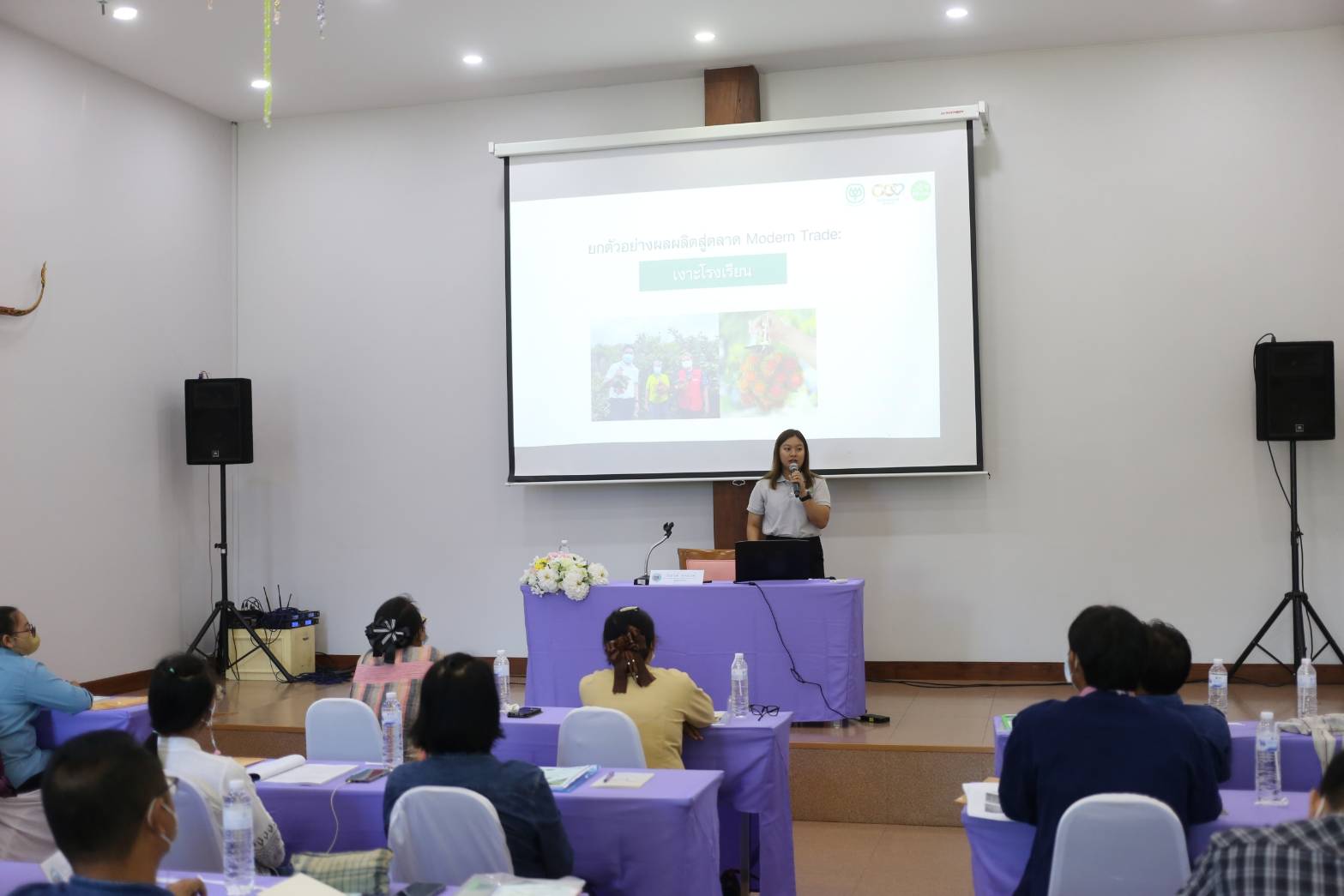 พช.น่าน : ประชุมเชิงปฏิบัติการส่งเสริมการสร้างรายได้จากกิจการอาหารปลอดภัยระดับจังหวัด