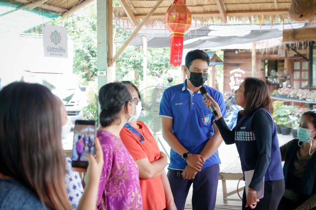 พช.น่าน ร่วมกับศูนย์ศึกษาและพัฒนาชุมชนลำปาง ดำเนินโครงการจัดการความรู้งานพัฒนาชุมชน ปี 2566 กิจกรรม KM สัญจร การจัดการความรู้ชุมชน